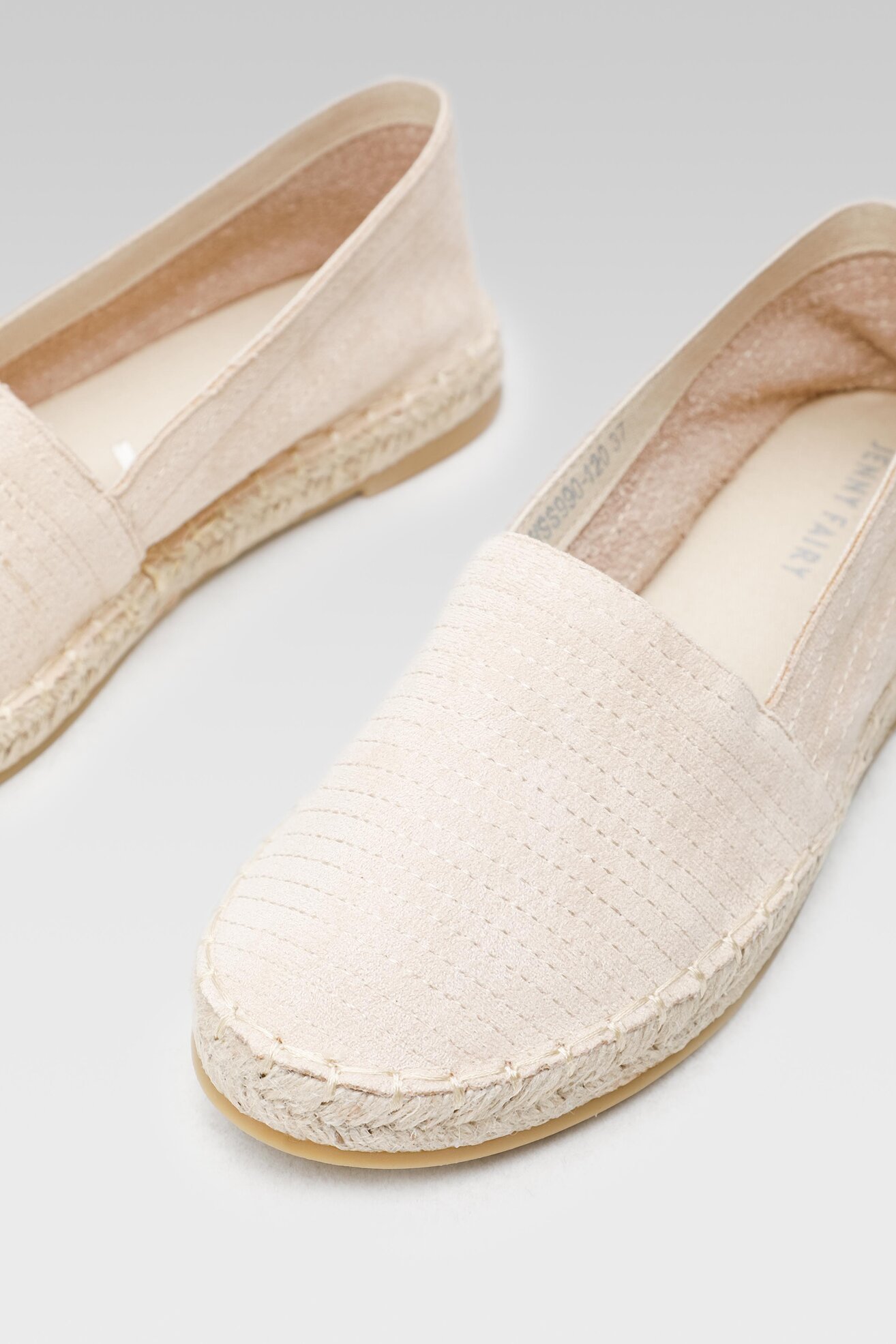 Espadryle Jenny Fairy WSS990-120 Beżowy