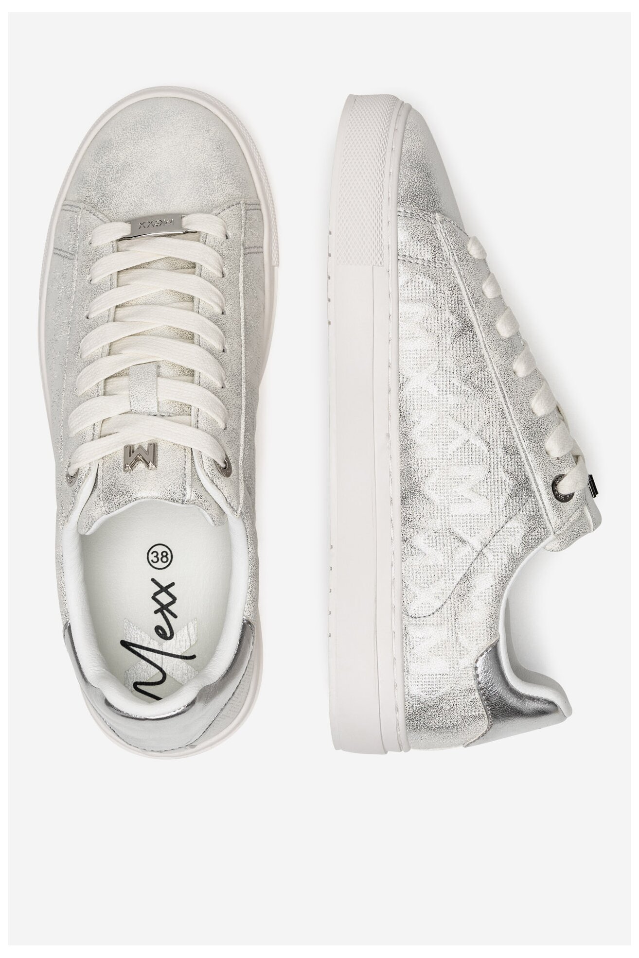 Sneakerși Mexx MIRL1011641W-01 ARGINTIU