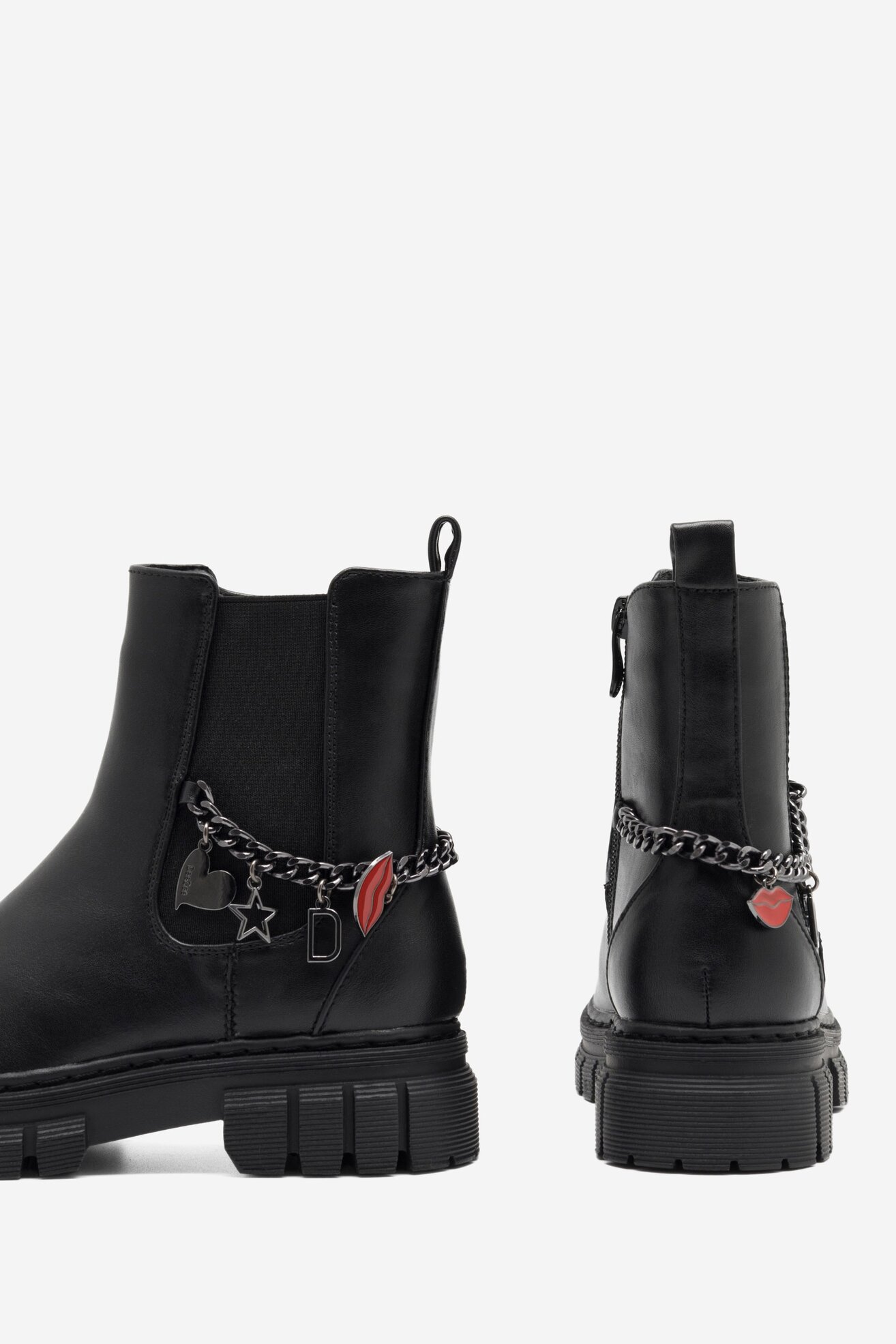 Botki DeeZee CS5906-01 Czarny