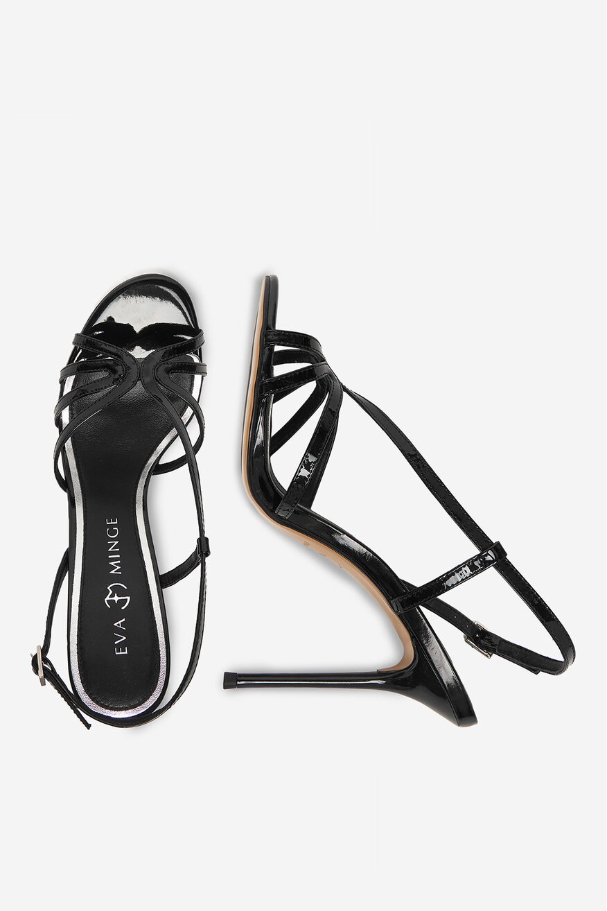
                EVA MINGE - Sandały skórzane - 5906751805541