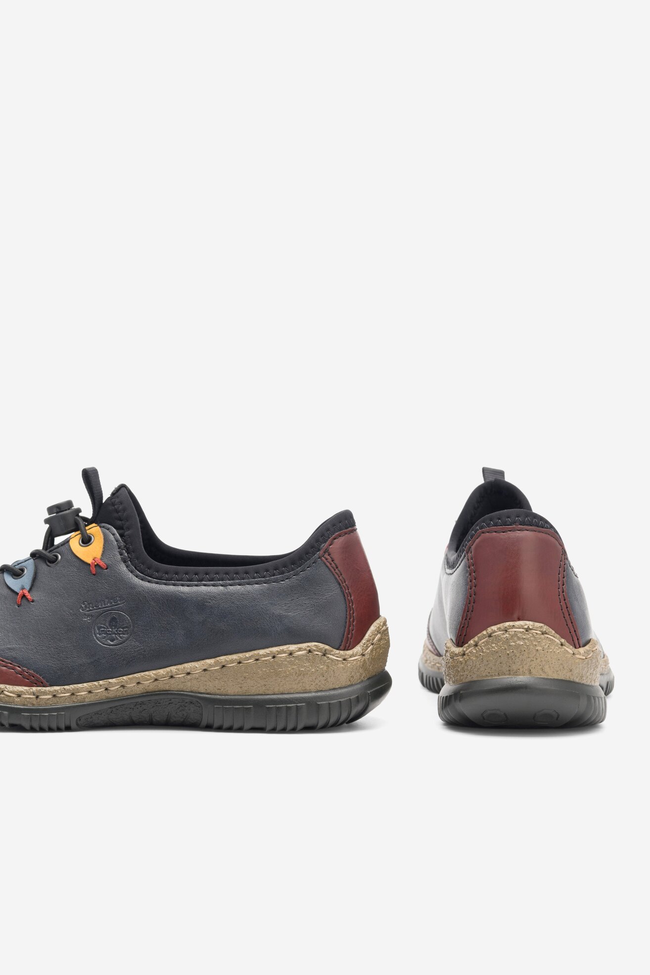 Półbuty Rieker N3271-35 Granatowy