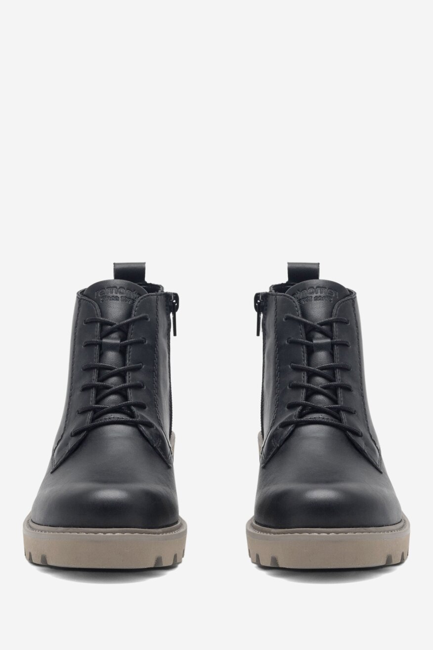 
                Remonte - Trzewiki skórzane ocieplane - 5904862988245