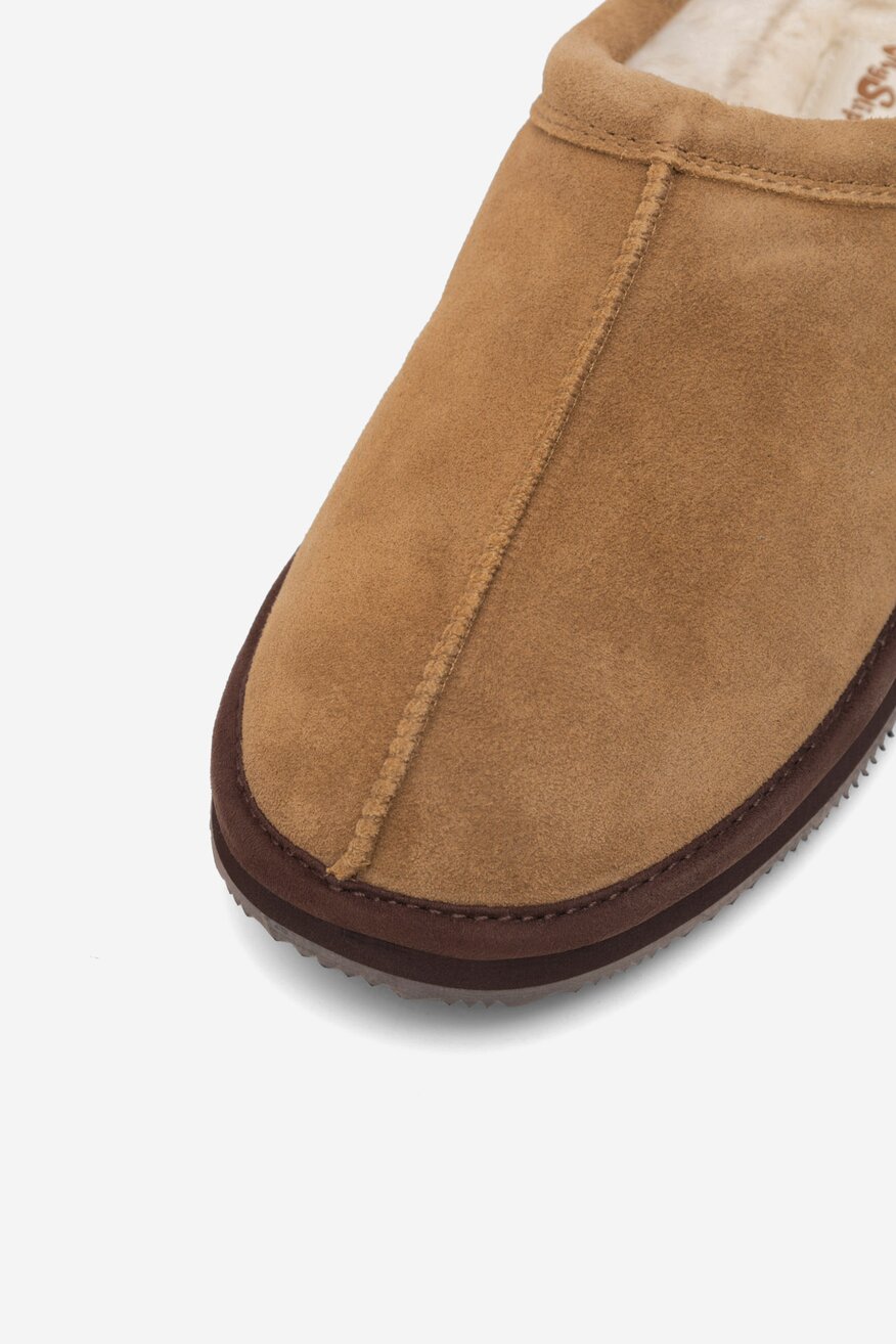 
                MYSLIPPERS - Kapcie skórzane - 2230055880397