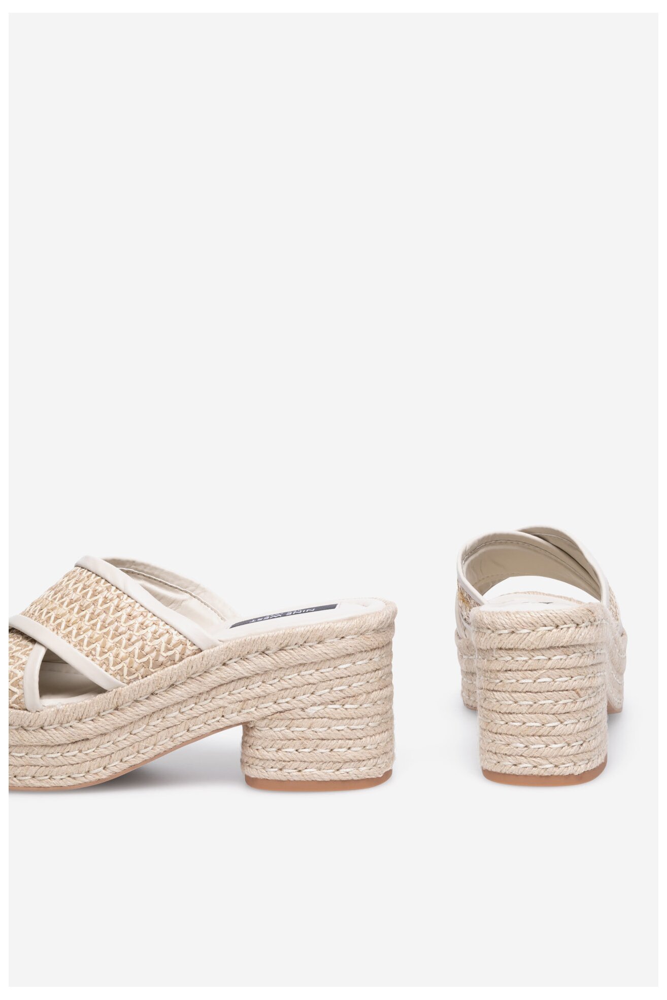 Șlapi NINE WEST WYL2734-1 BEJ