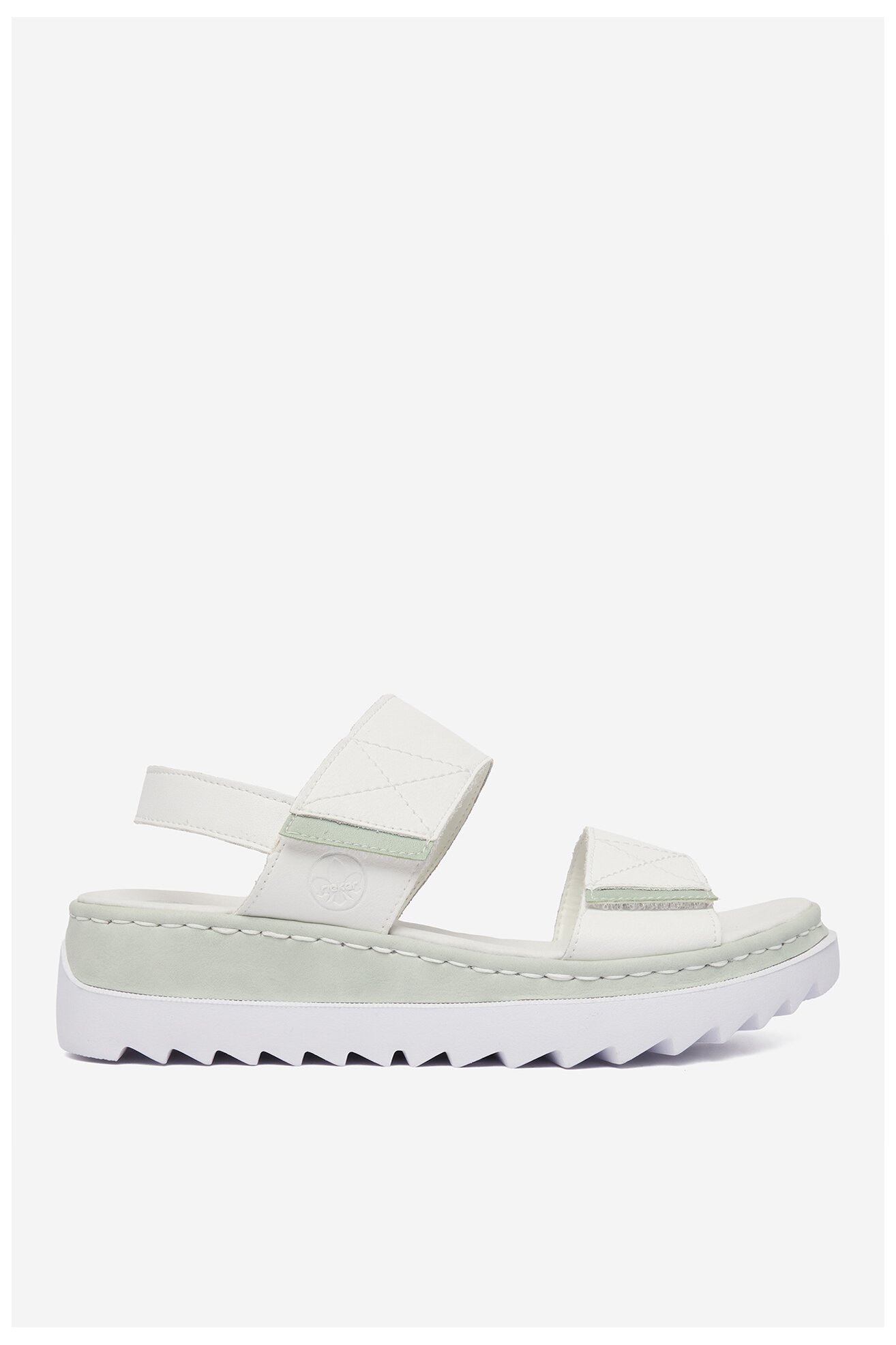 Sandały Rieker CEO-V4475-80 Biały