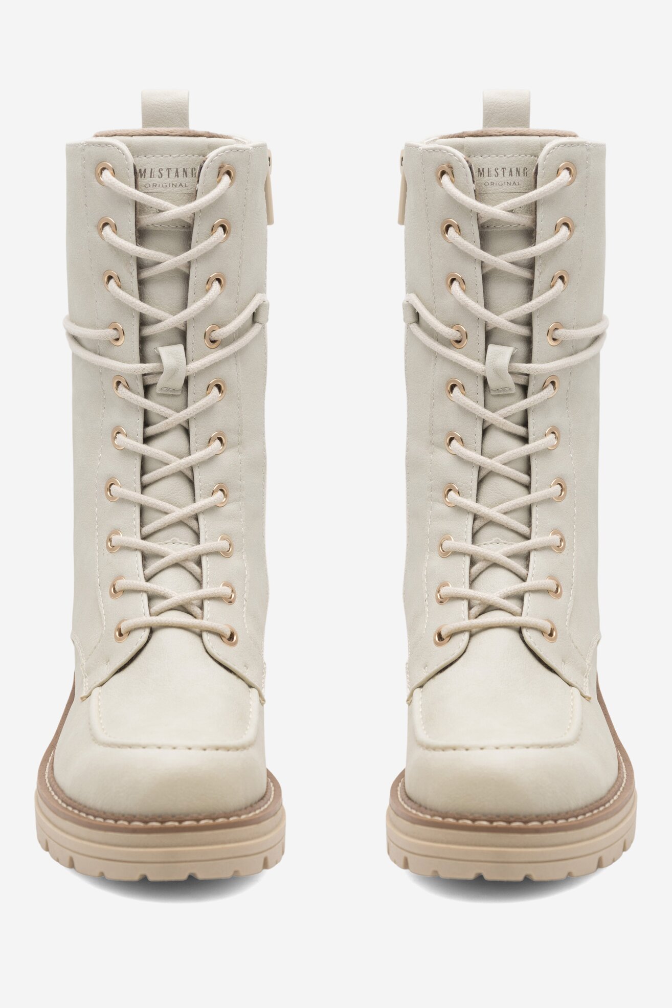 Боти Mustang 1437-503 БЯЛ