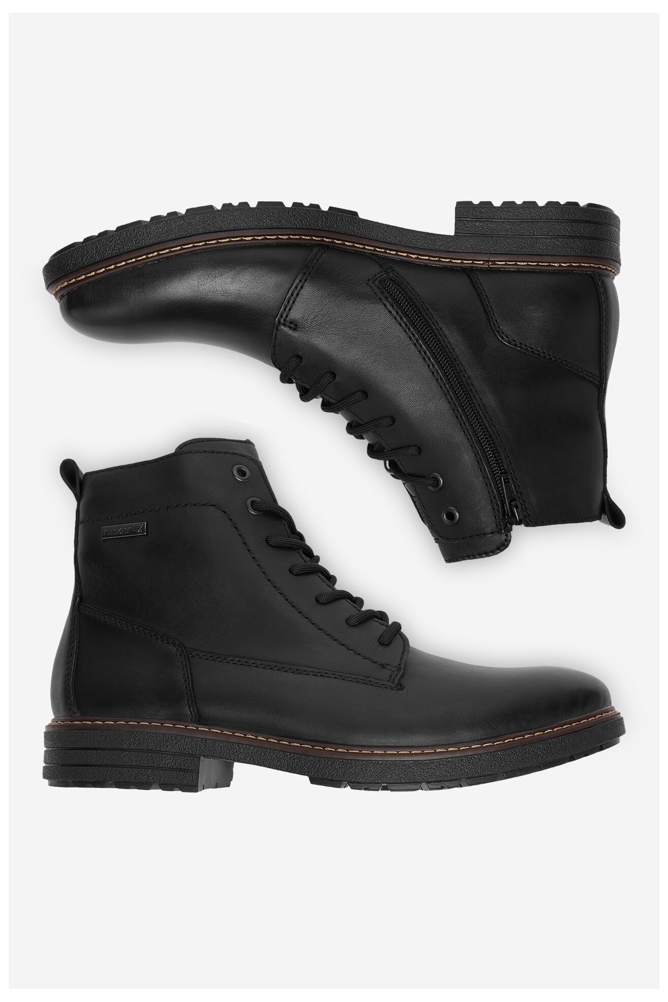 Bocanci Rieker 33143-00 NEGRU