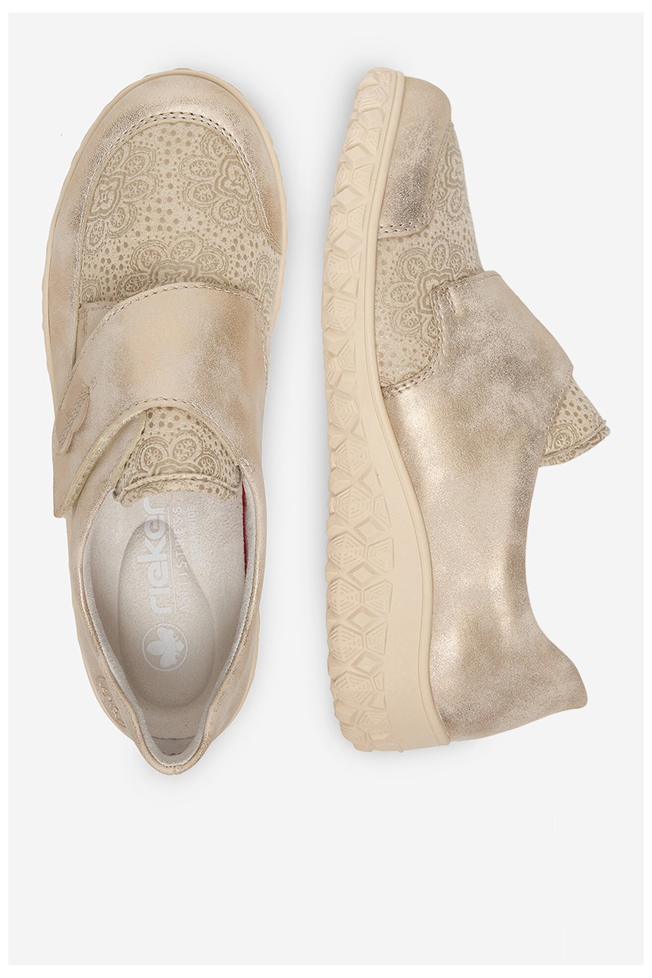 Félcipő Rieker CEO-59552-62 VILÁGOSBÉZS