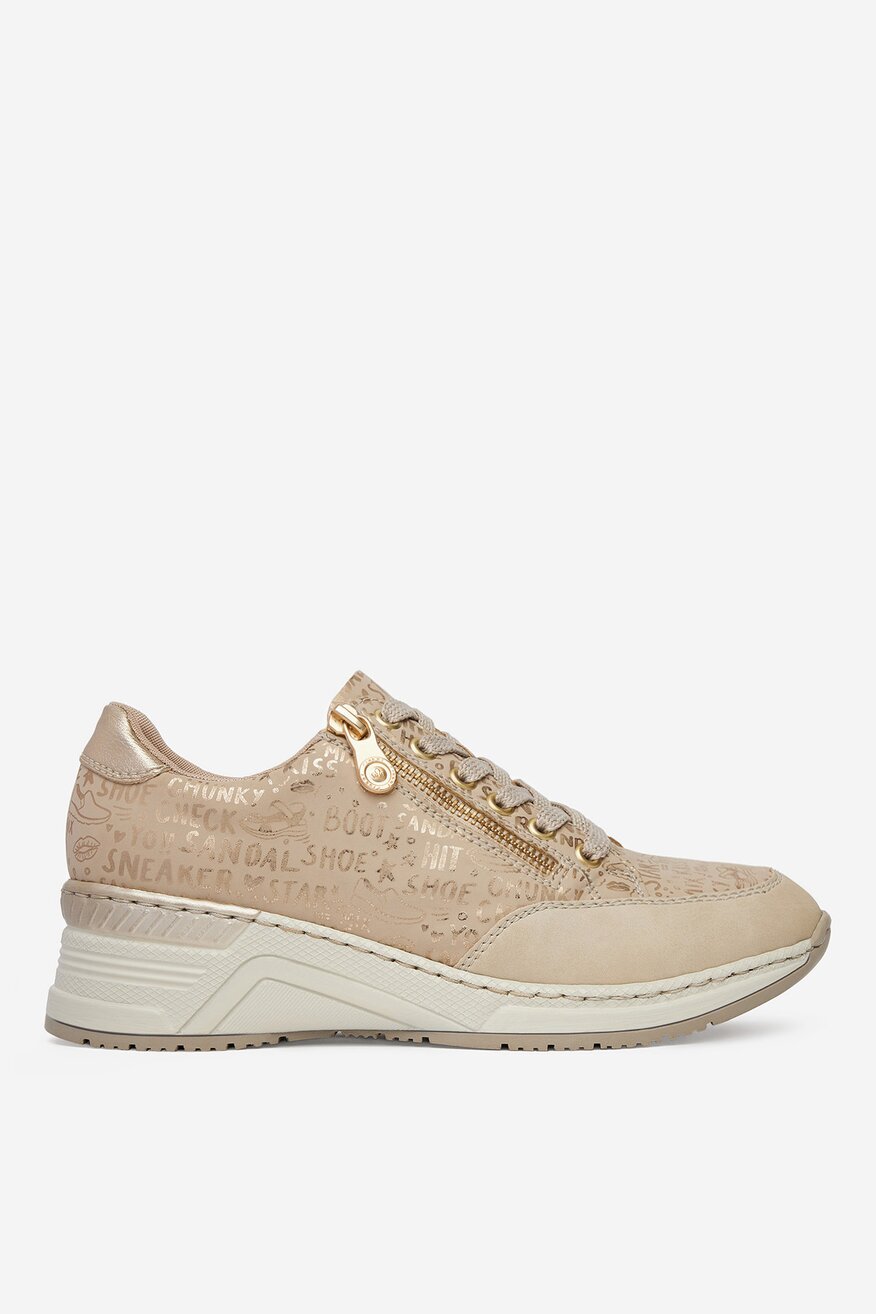 Rieker - Sneakersy na koturnie - 2230074040741
