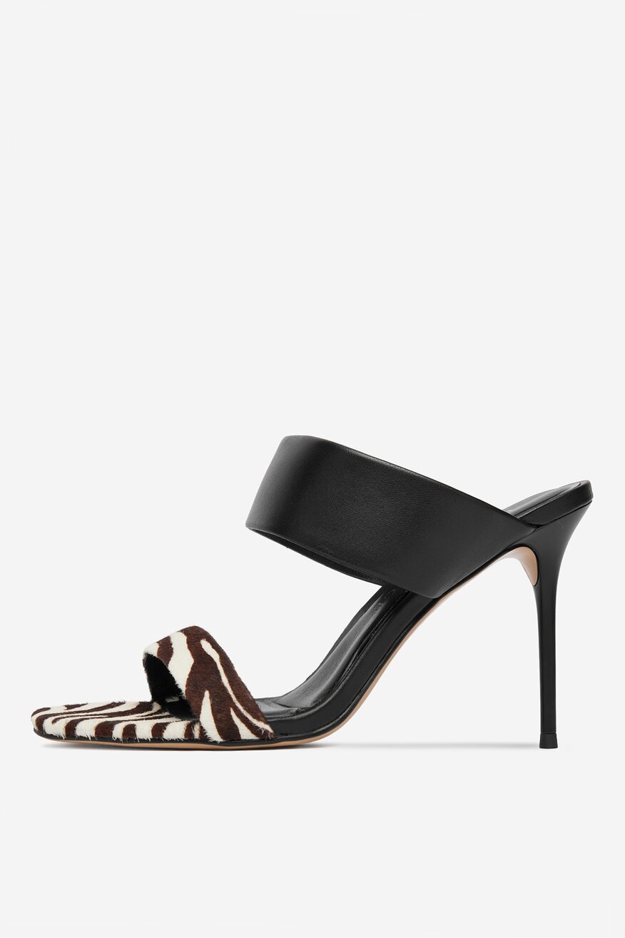 EVA MINGE - Klapki skórzane - 5906751814161