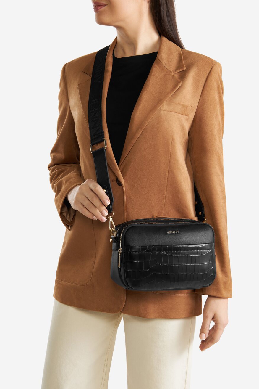 Дамска чанта Jenny ЧЕРЕН - 5903419911392