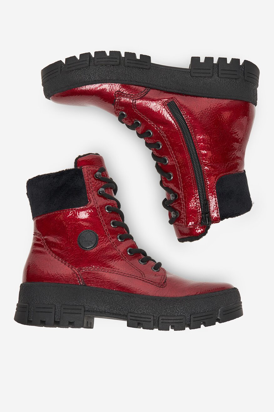 Bocanci Rieker ROŞU - 2230085549905