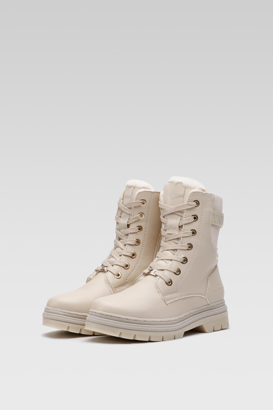 
                Tom Tailor - Trzewiki beżowe - 5904862126401