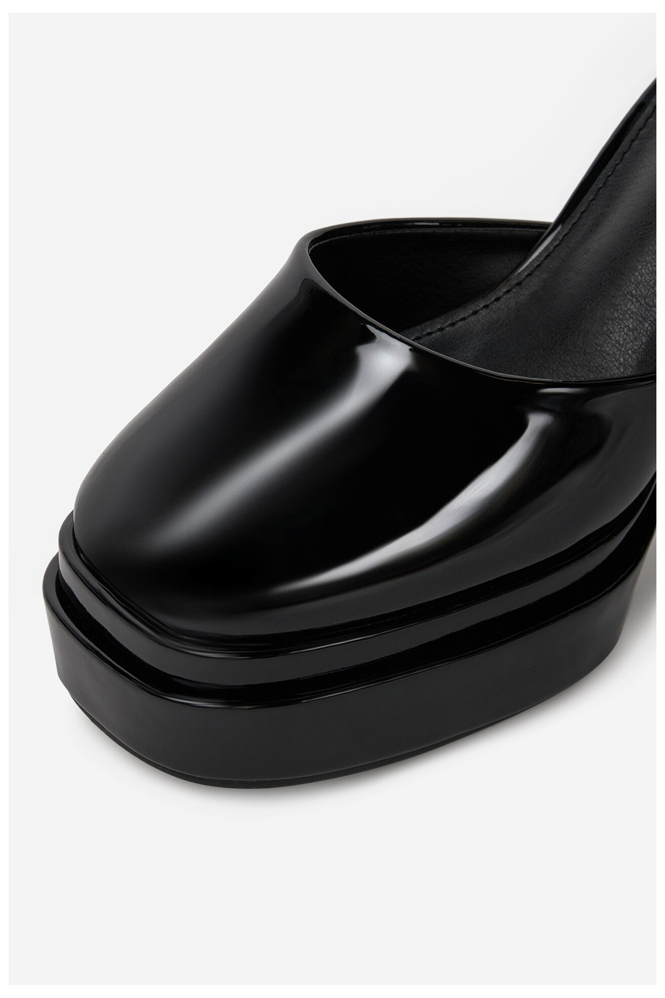 Pantofi cu toc DeeZee LW85478-6 NEGRU