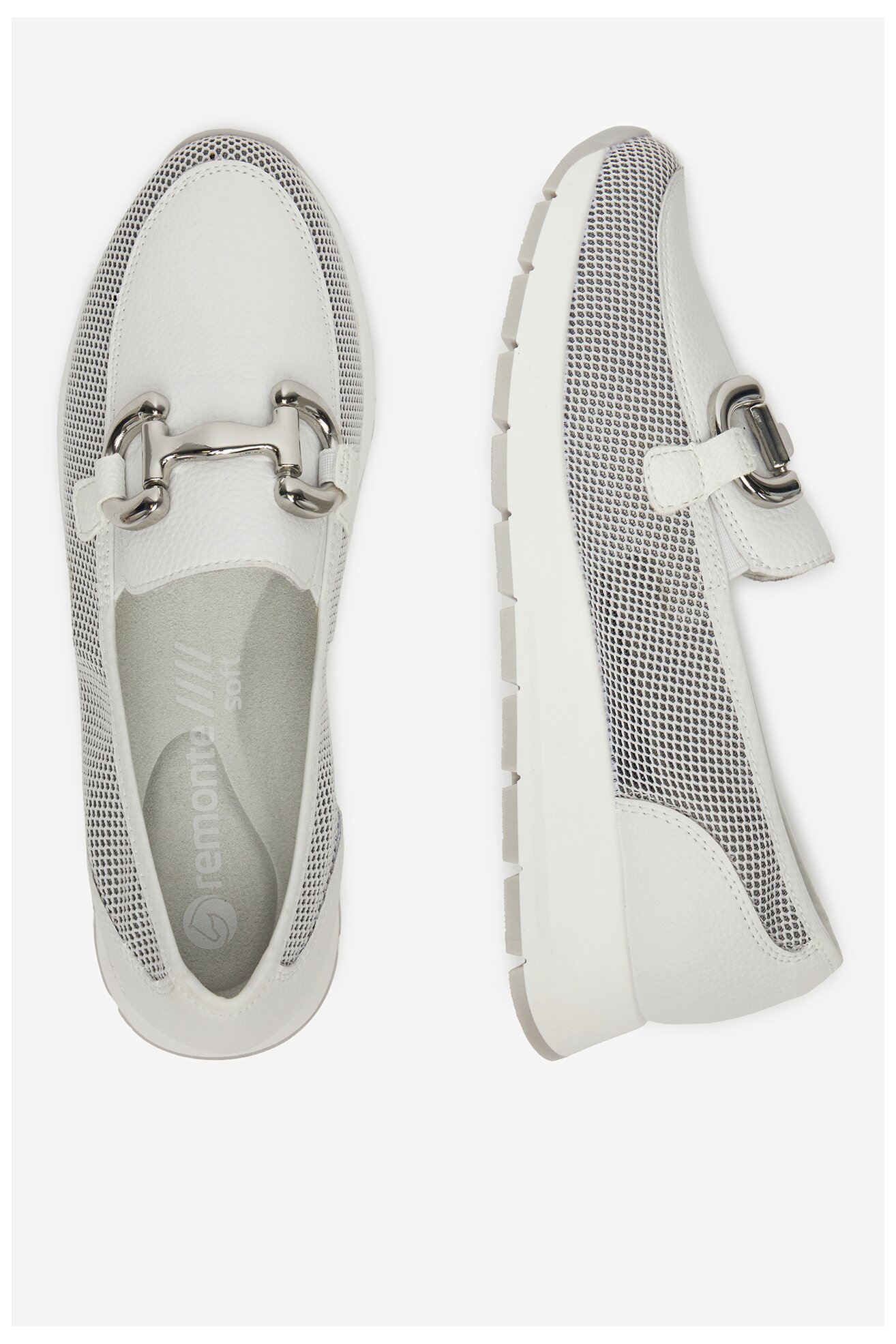 Половинки обувки Remonte D2G02-80 БЯЛ