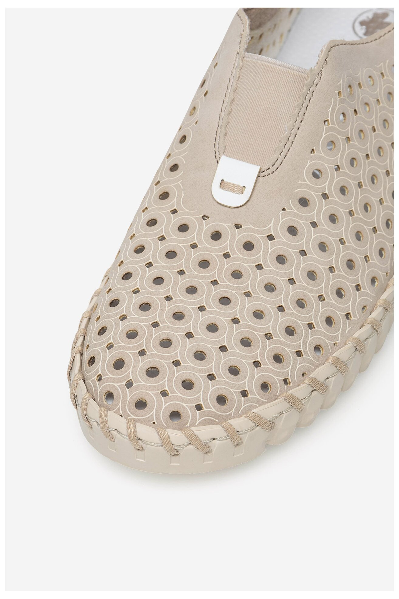 Espadryle Rieker N1963-62 Beżowy