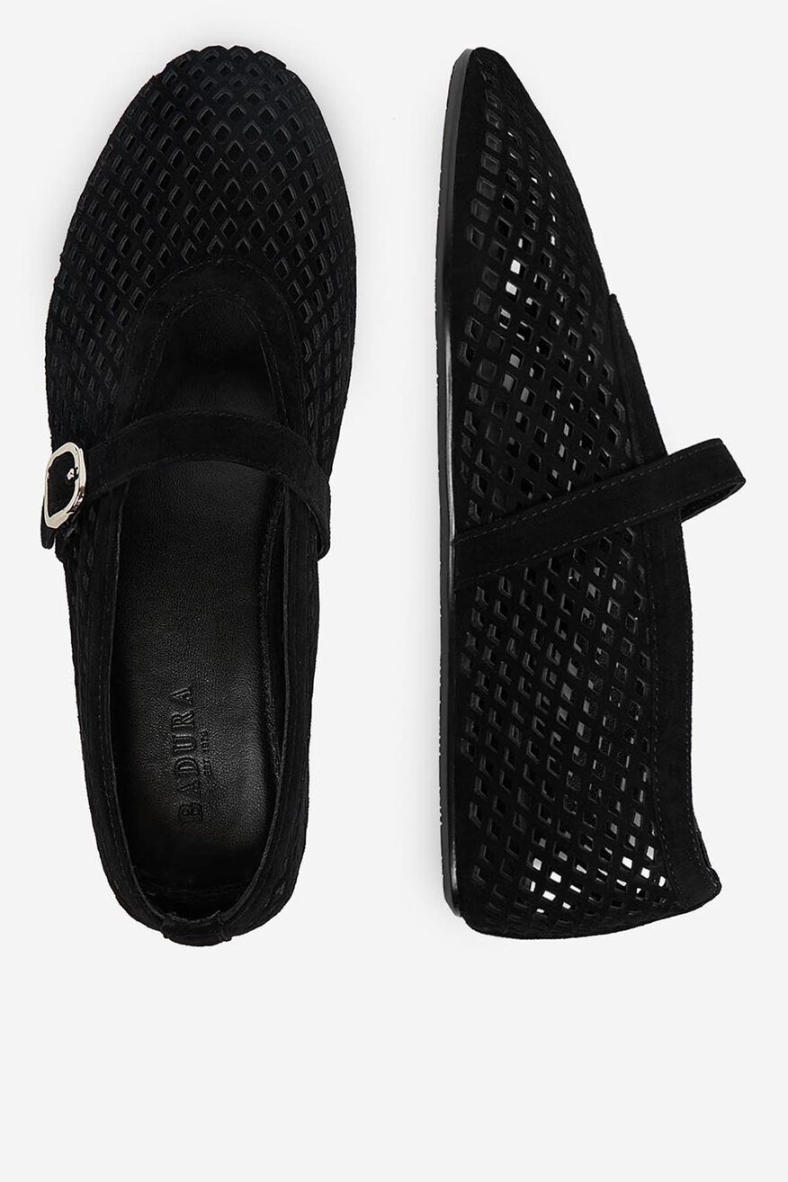 
                Badura - Baleriny skórzane - 5906751671429