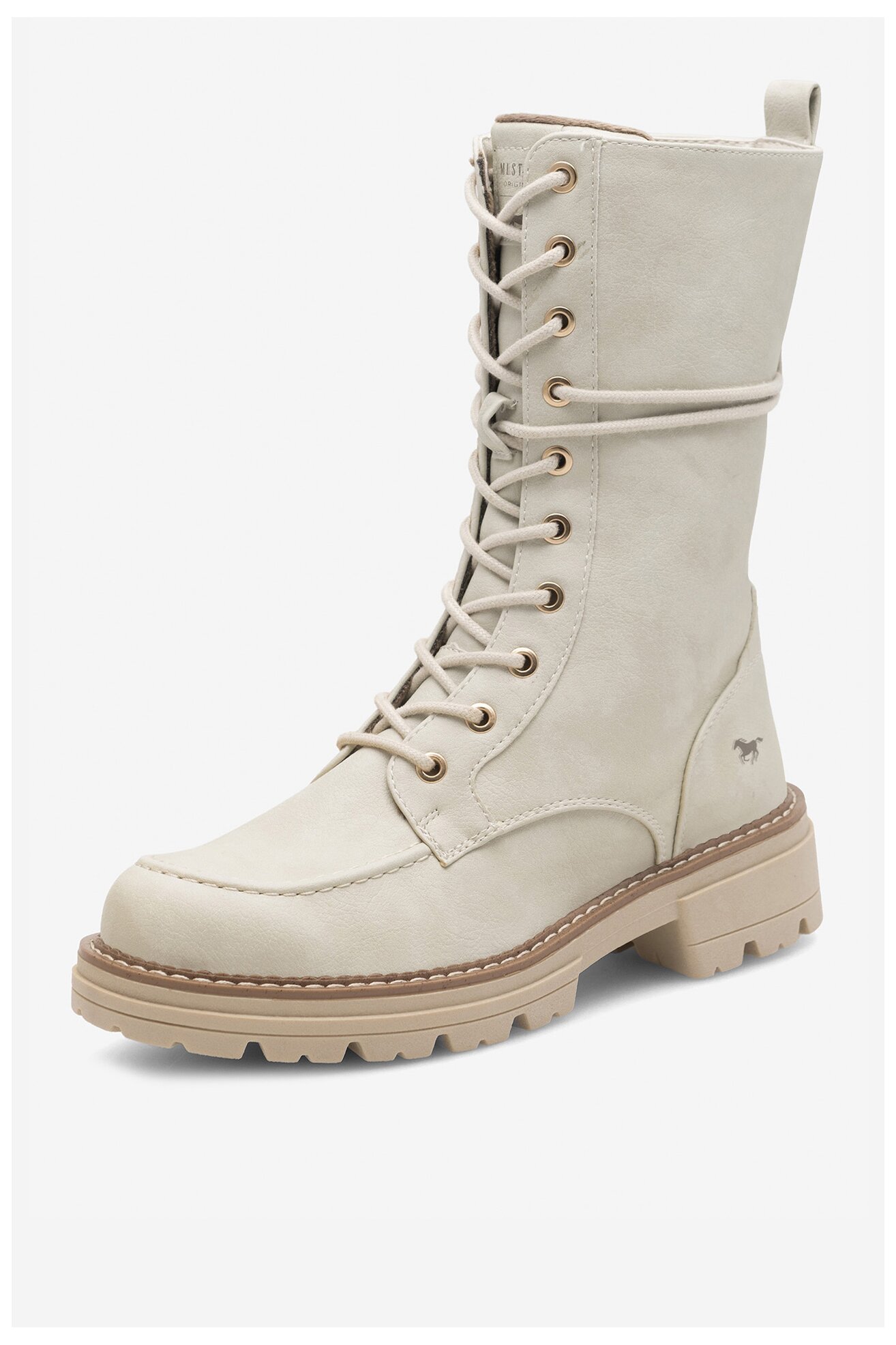 Боти Mustang 1437-503 БЯЛ