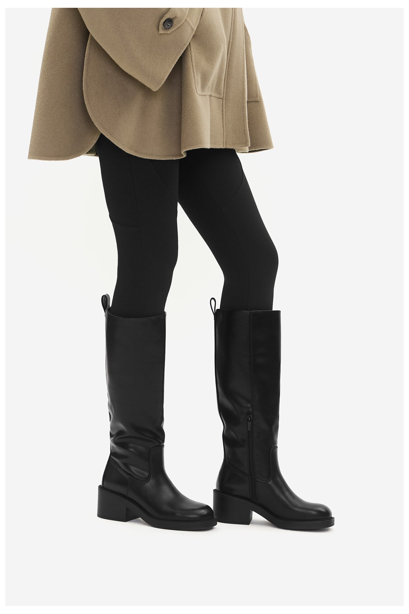 Kozaki Jenny CEO-HY80171S-1 Czarny