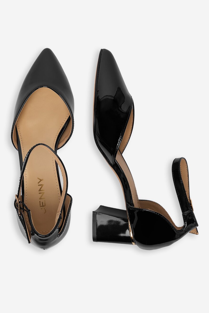 Елегантни обувки Jenny ЧЕРЕН - 5906751629093