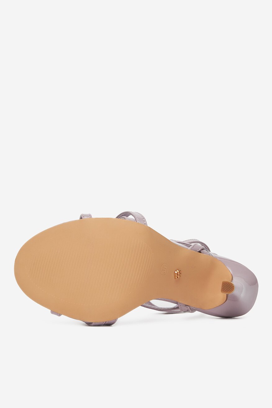 DeeZee - Sandały na szpilce - 5906751093948