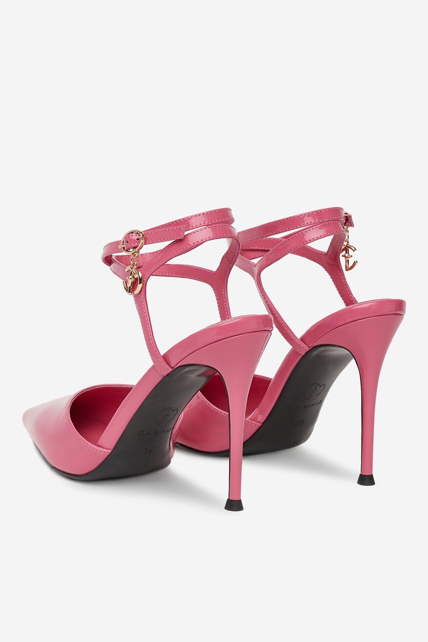 Pantofi cu toc EVA MINGE ROZ ÎNCHIS - 5903698295275