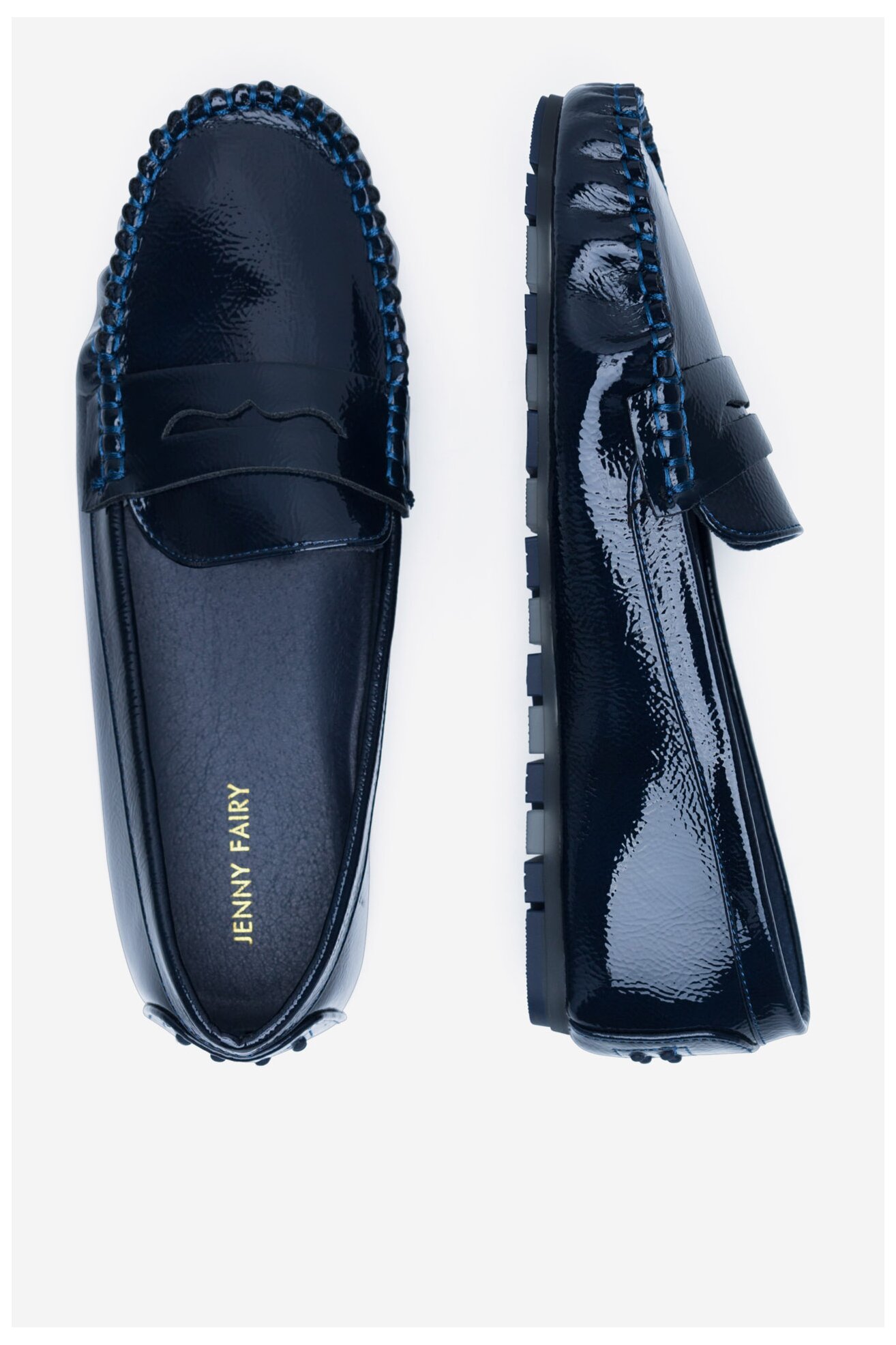 Mokaszin Jenny Fairy WFA1010-2 SÖTÉTKÉK