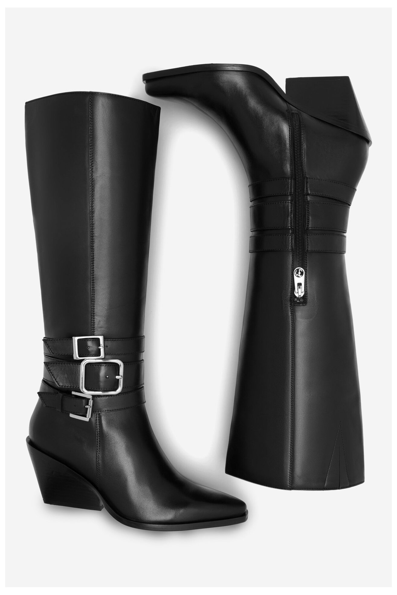 Cizme EVA MINGE CAREI-111347 NEGRU