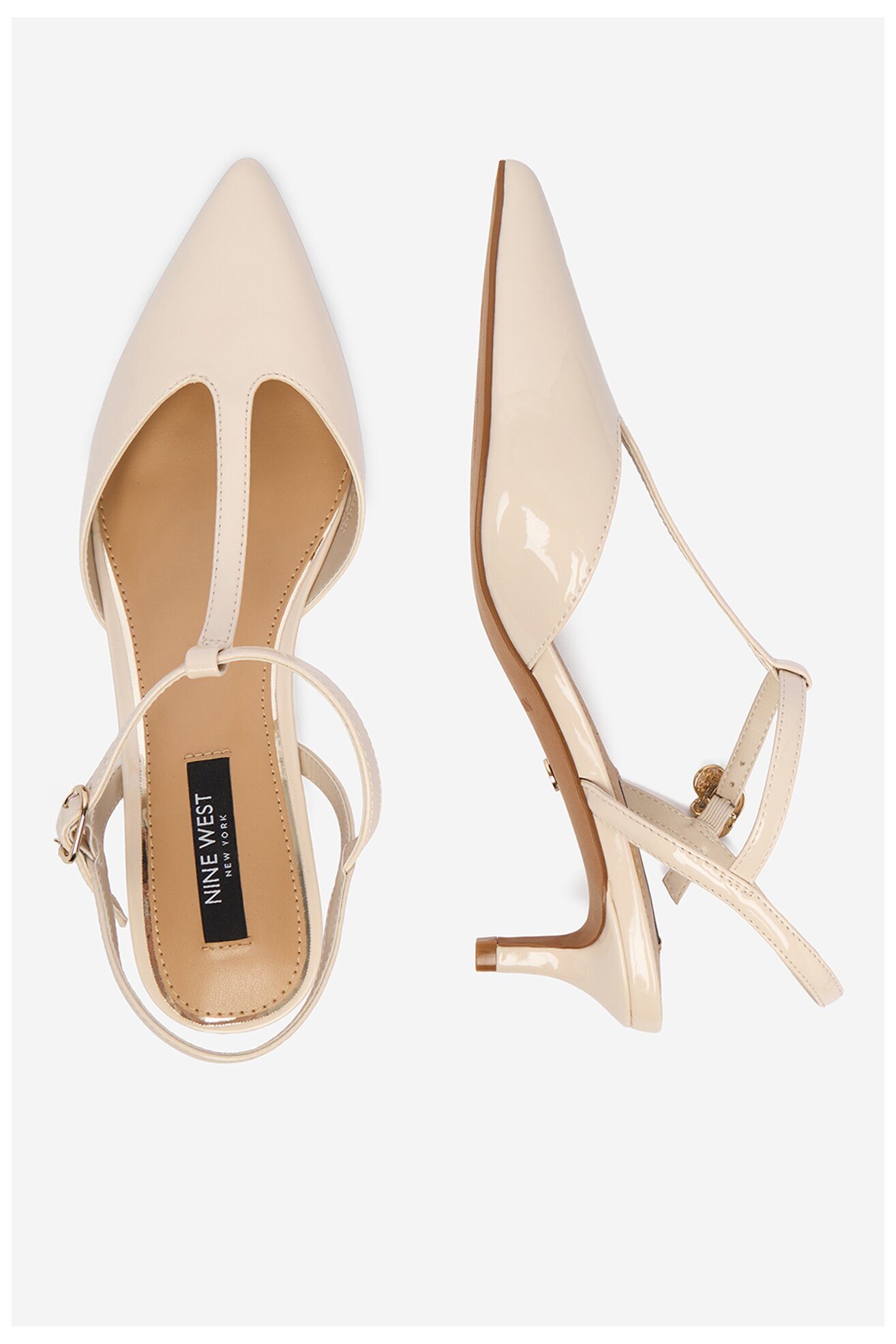 Czółenka NINE WEST CEO-CD25-123-1 Ivory