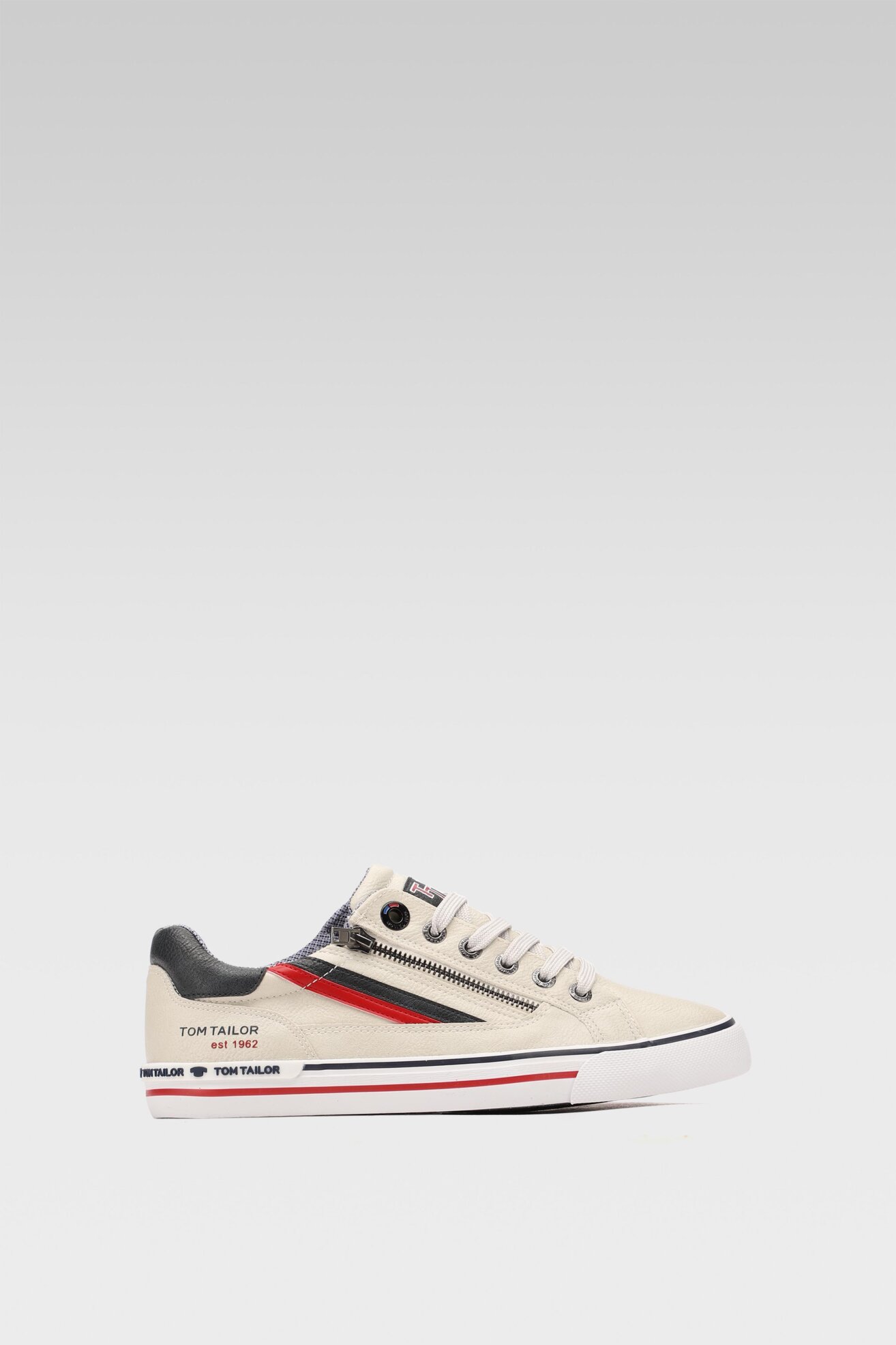 Półbuty Tom Tailor 118300500 Biały