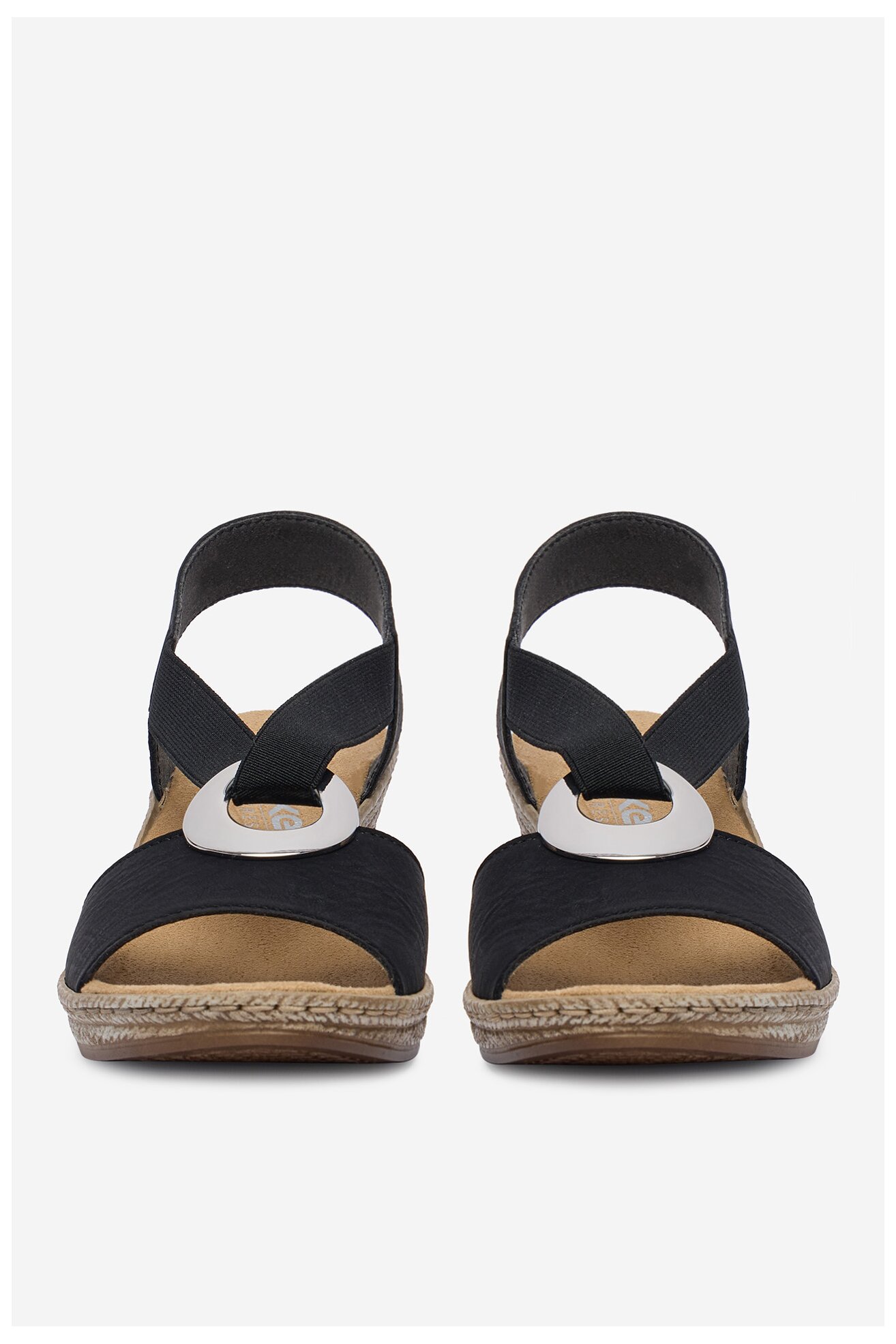 Sandały Rieker CEO-624H6-00 Czarny