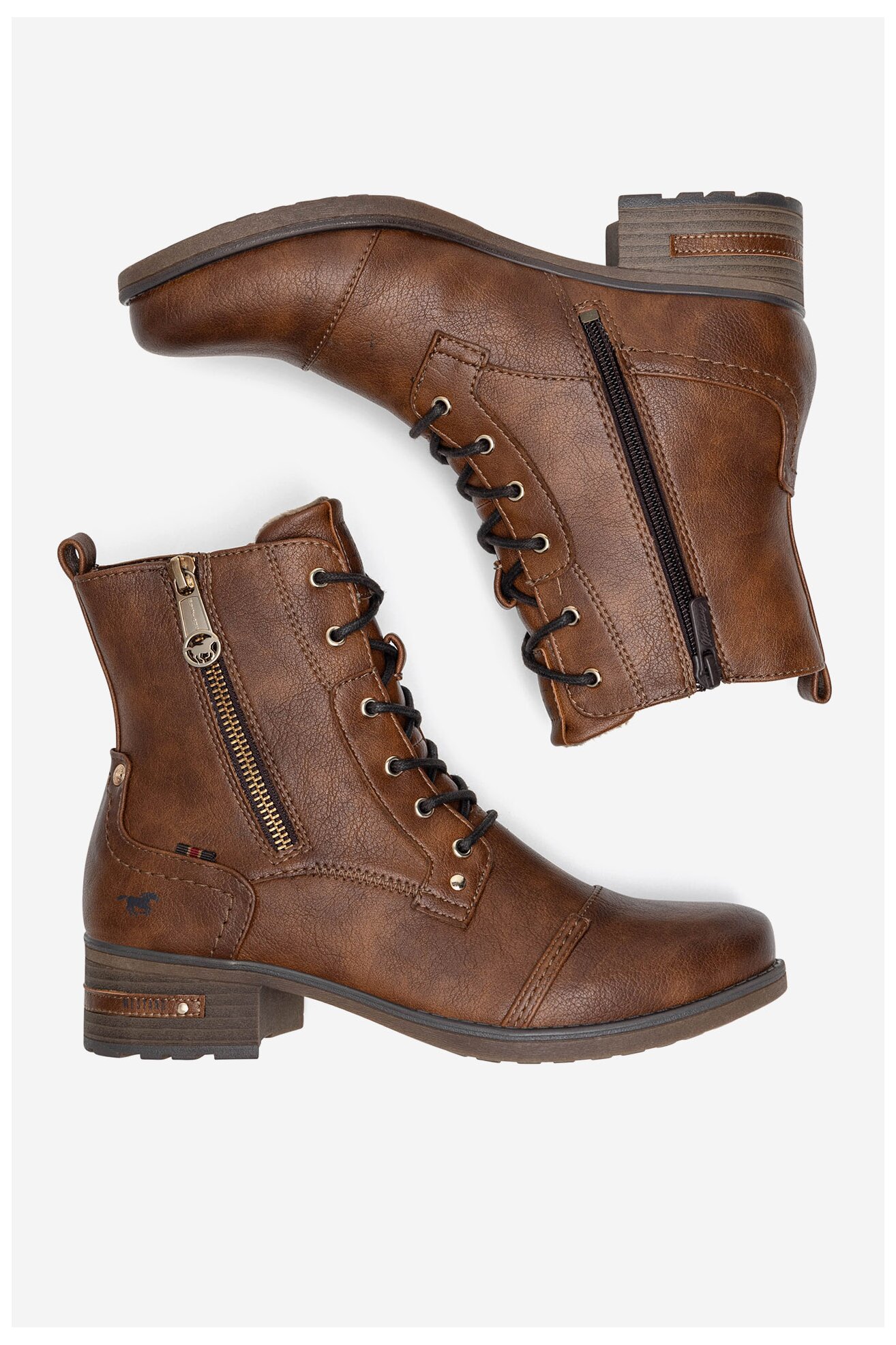 Csizma Mustang 1229-513 BARNA