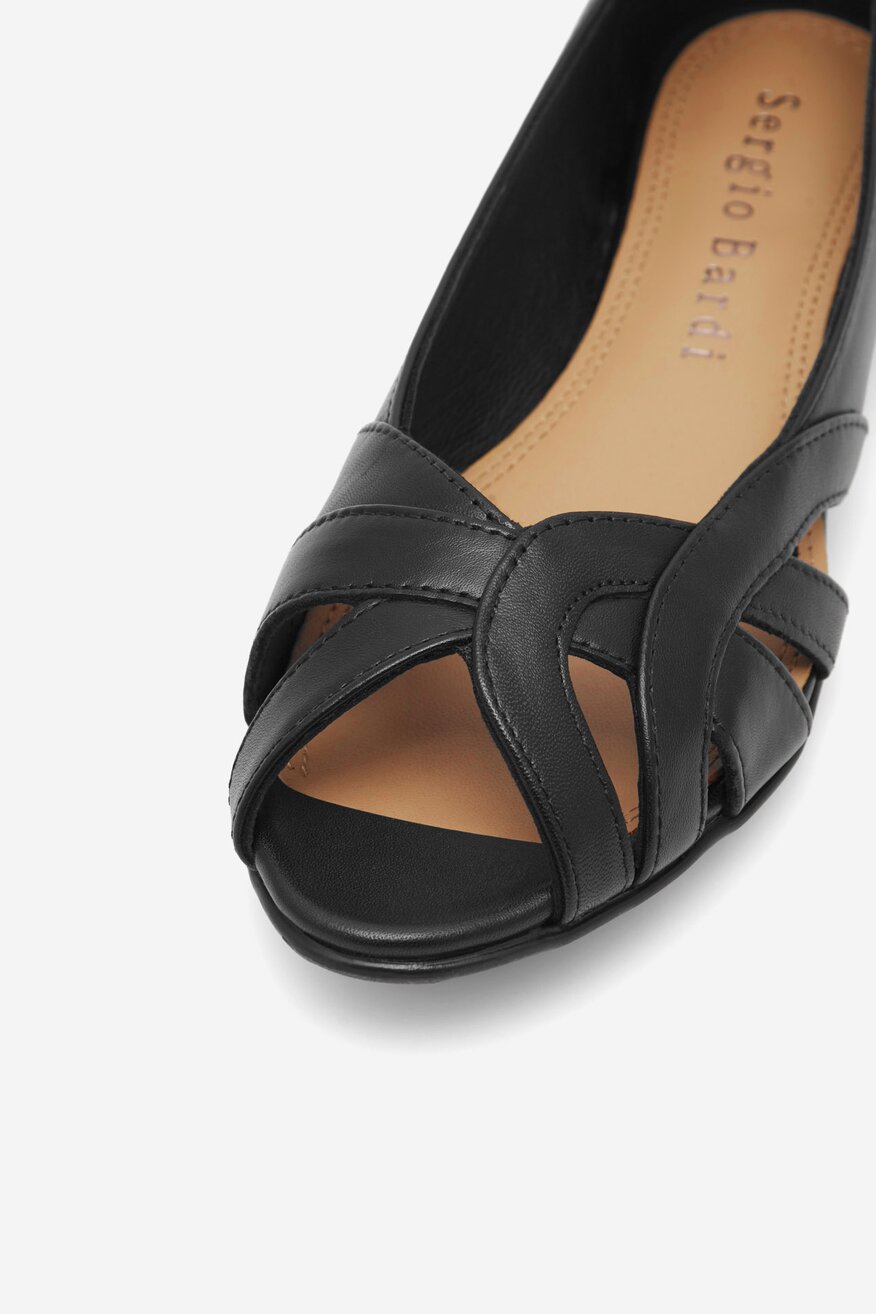 Baleriny Sergio Bardi FEKETE - 5905588347774