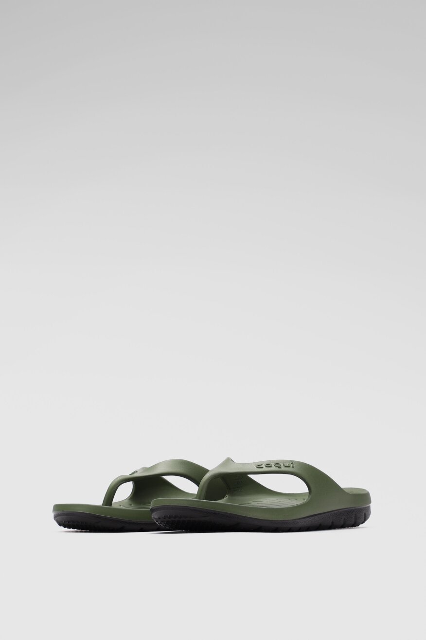 
                Coqui - Klapki basenowe khaki - 5903698470047