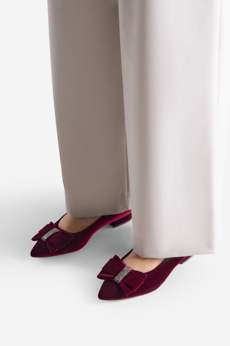 
                Baleríny Jenny Fairy BORDÓ - 5905588941118