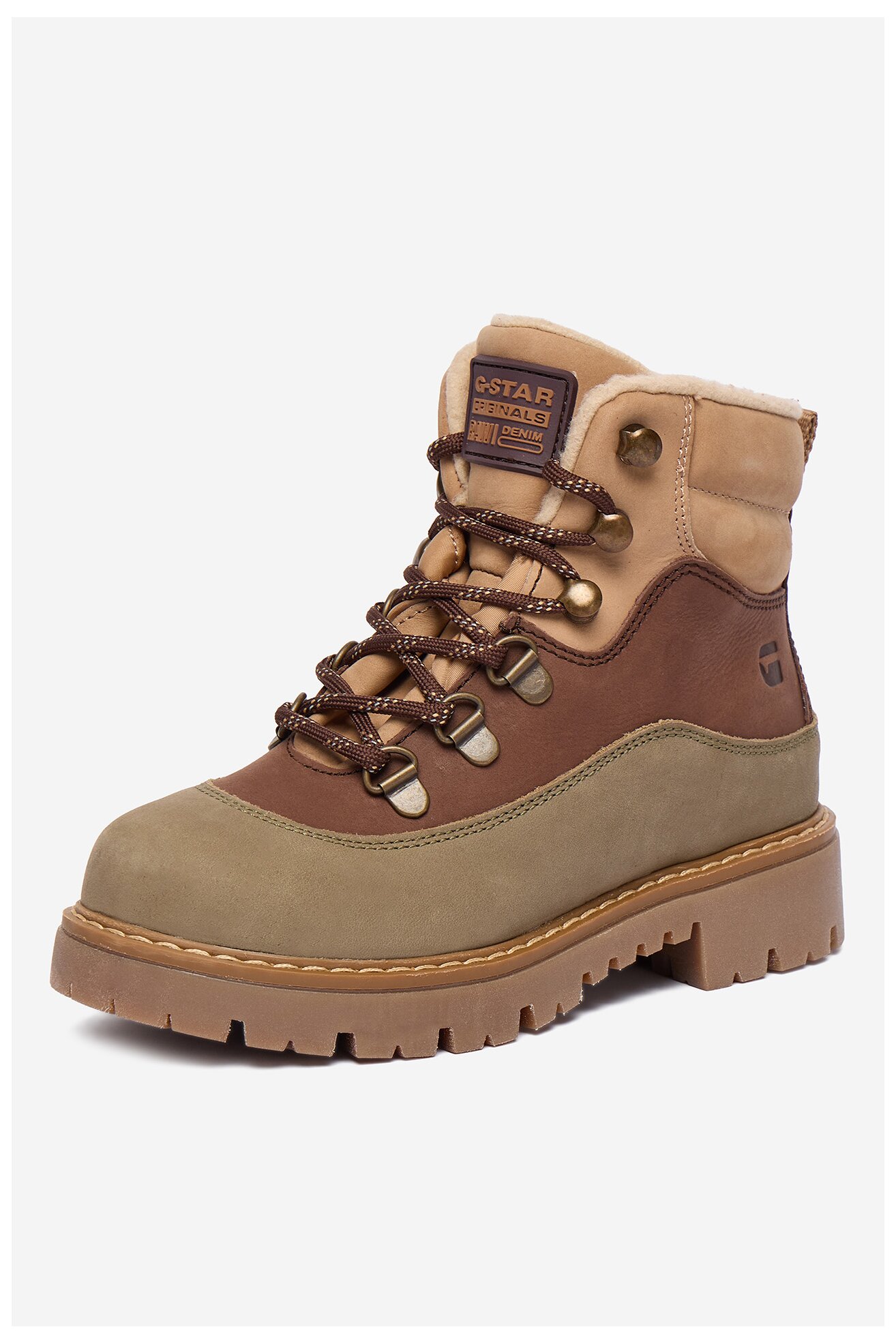 Trzewiki G-STAR RAW EO CI12-LUCA-01 Brązowy