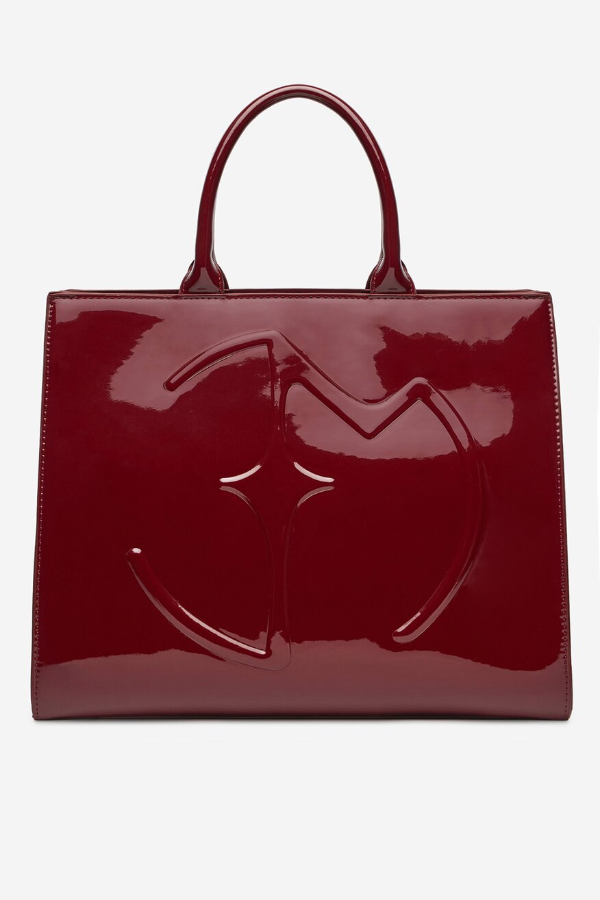 Дамска чанта EVA MINGE БОРДО - 5906751330289