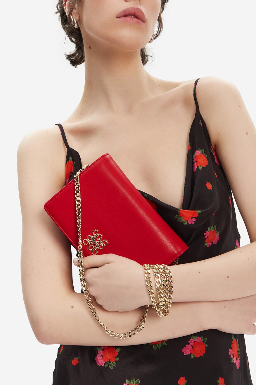 
                Geantă de mână NINE WEST ROŞU - 5906751061107