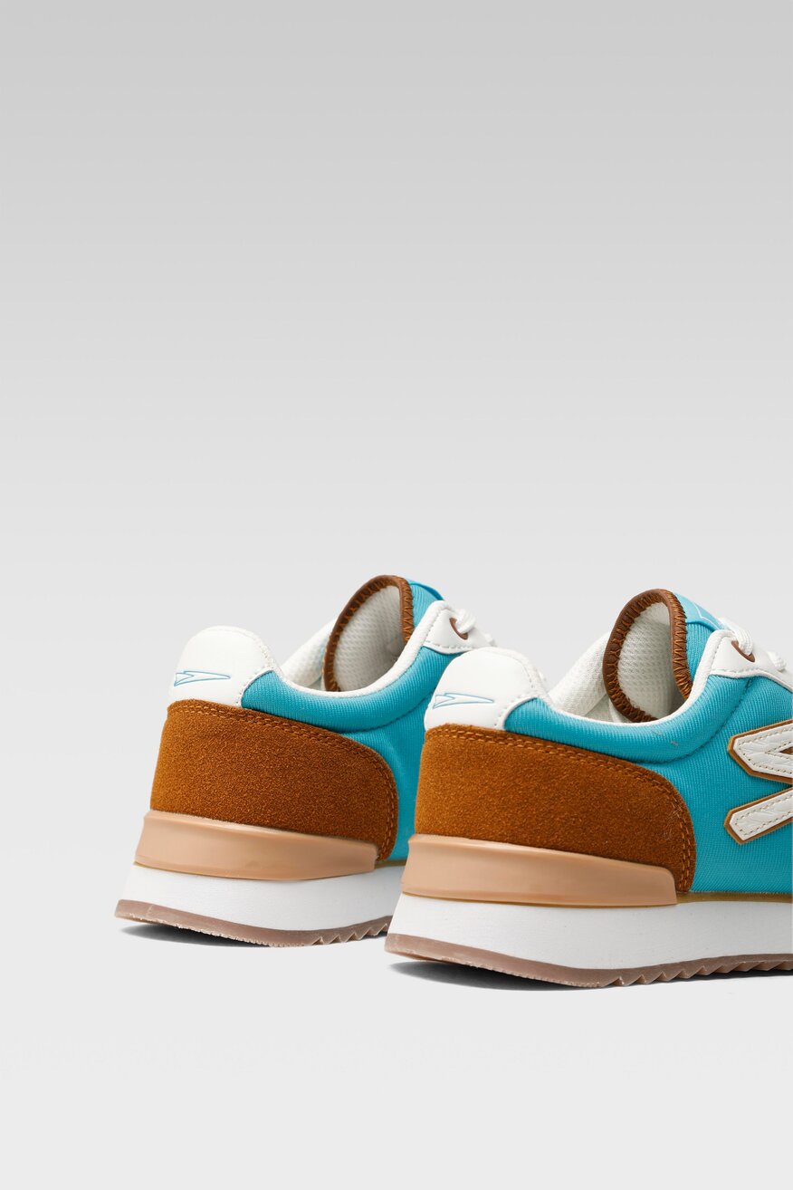 Sprandi - Obuwie sportowe niebieskie sznurowane - 5903698939834