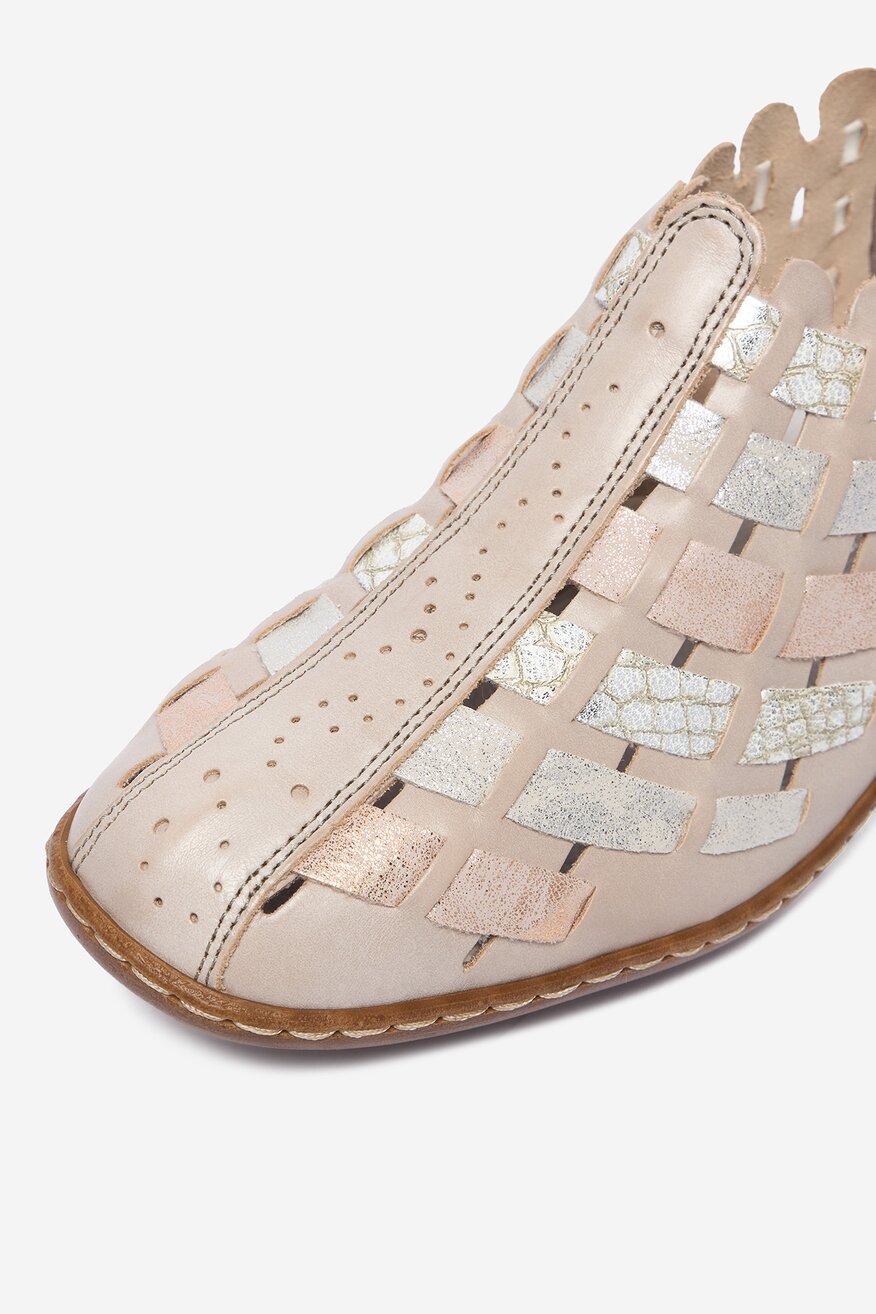 
                Rieker - Sandały skórzane - 5906751832899