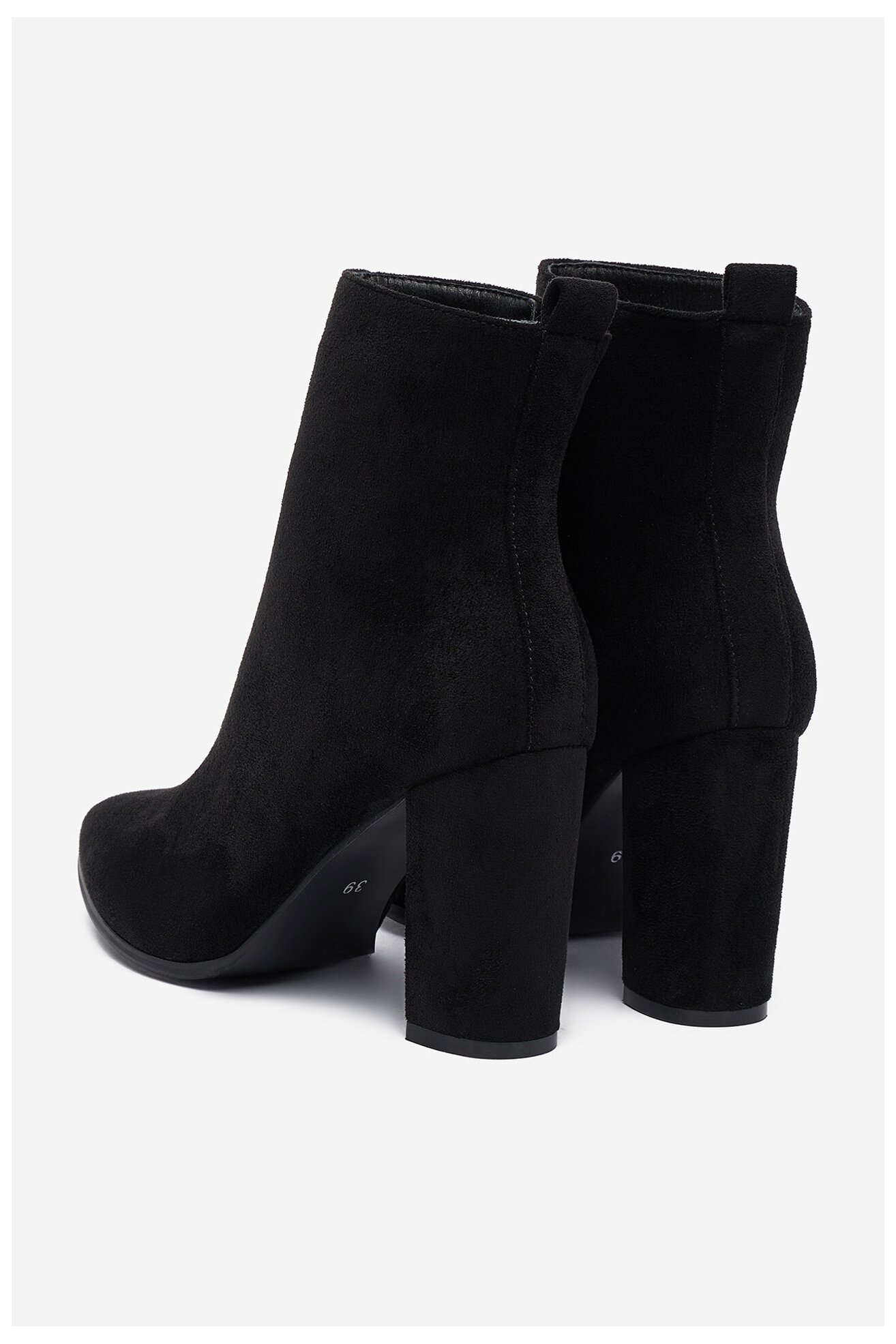 Kotníková obuv DeeZee E-5133-6 ČERNÁ