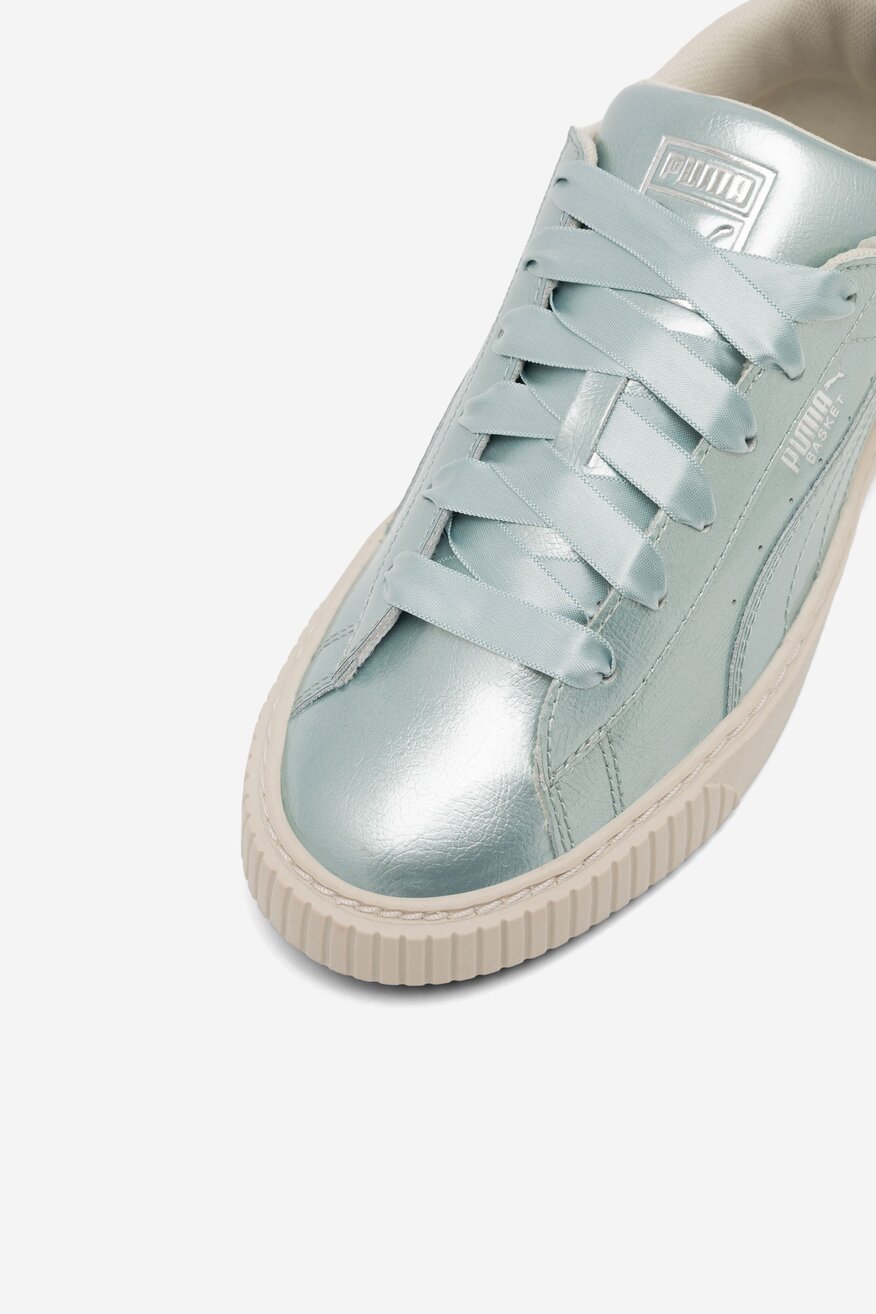 Puma - Skórzane obuwie sportowe - 2230044357855