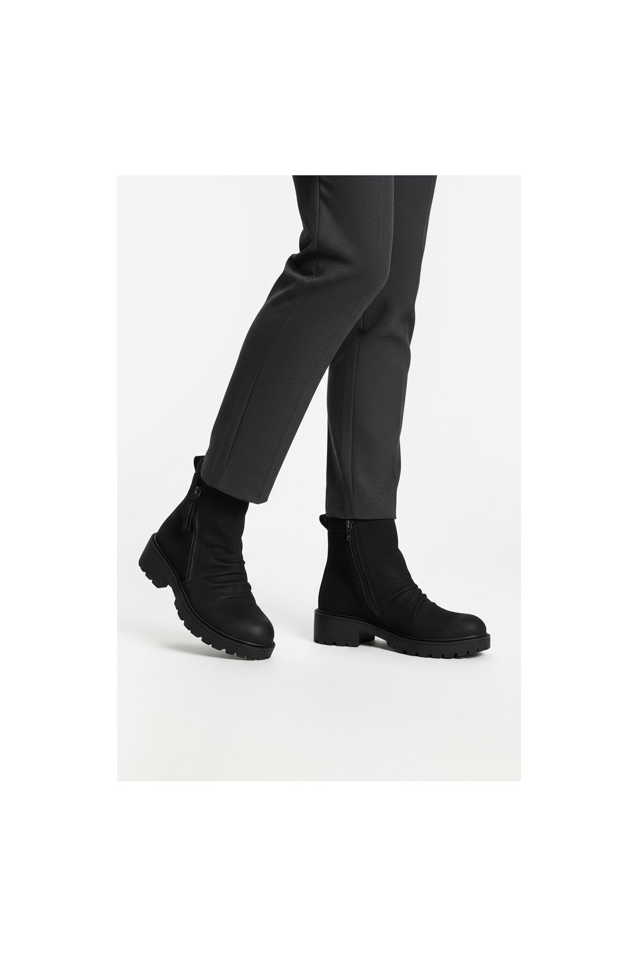 Botki Clara Barson CEO-HY8007S-1 Czarny