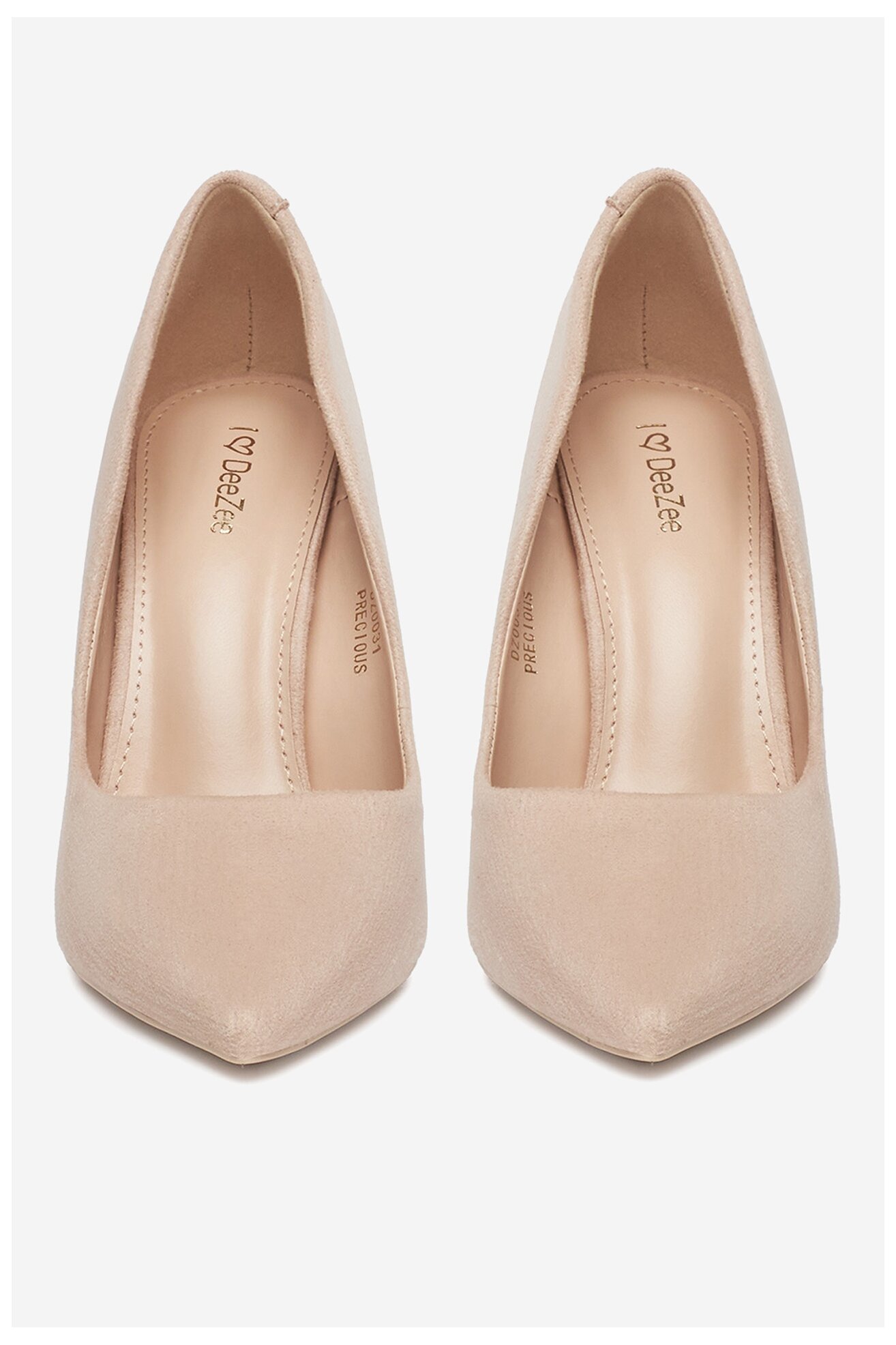 Czółenka DeeZee DZ0031 Beżowy