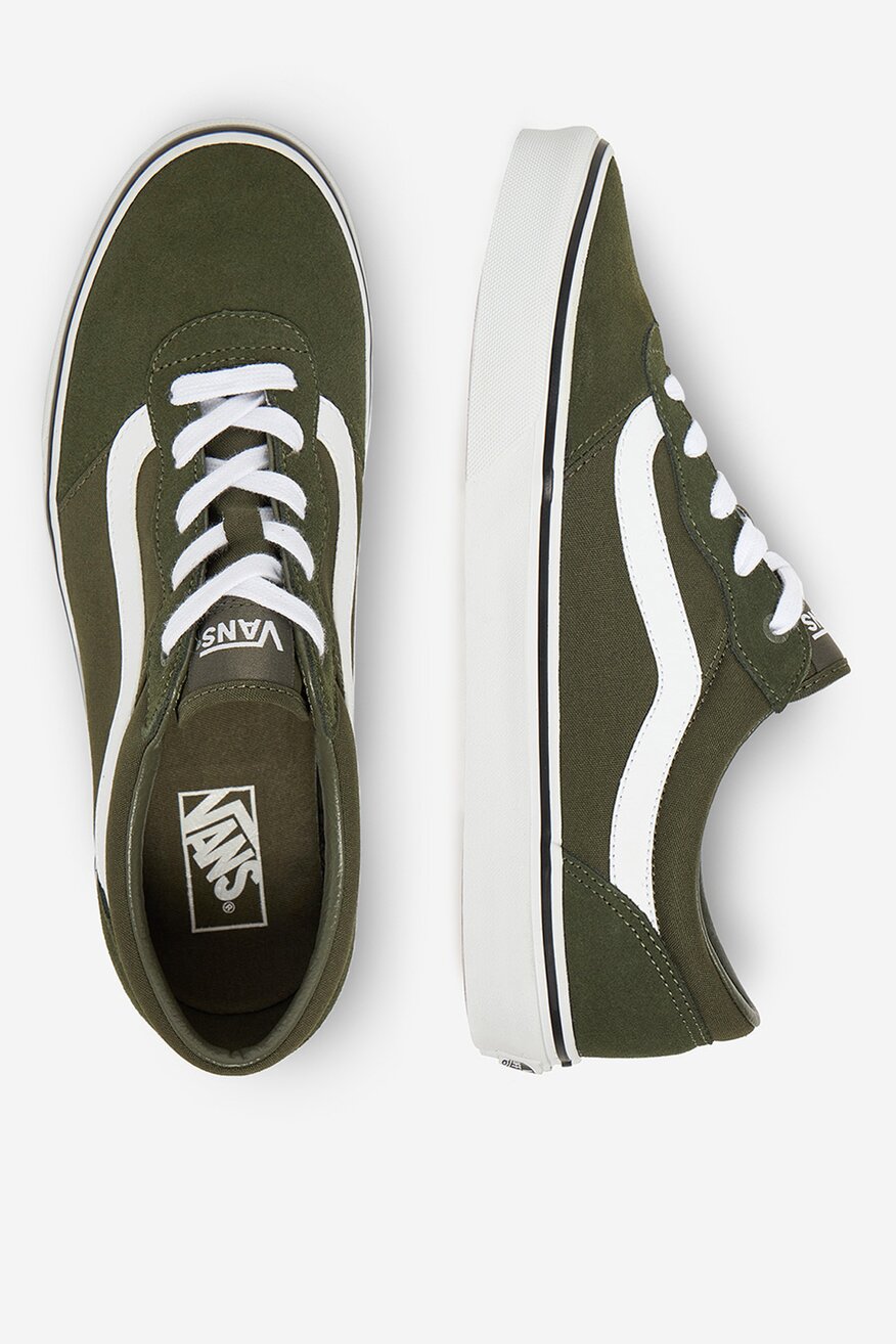 Plátěná obuv Vans ZELENÁ - 5906751179727