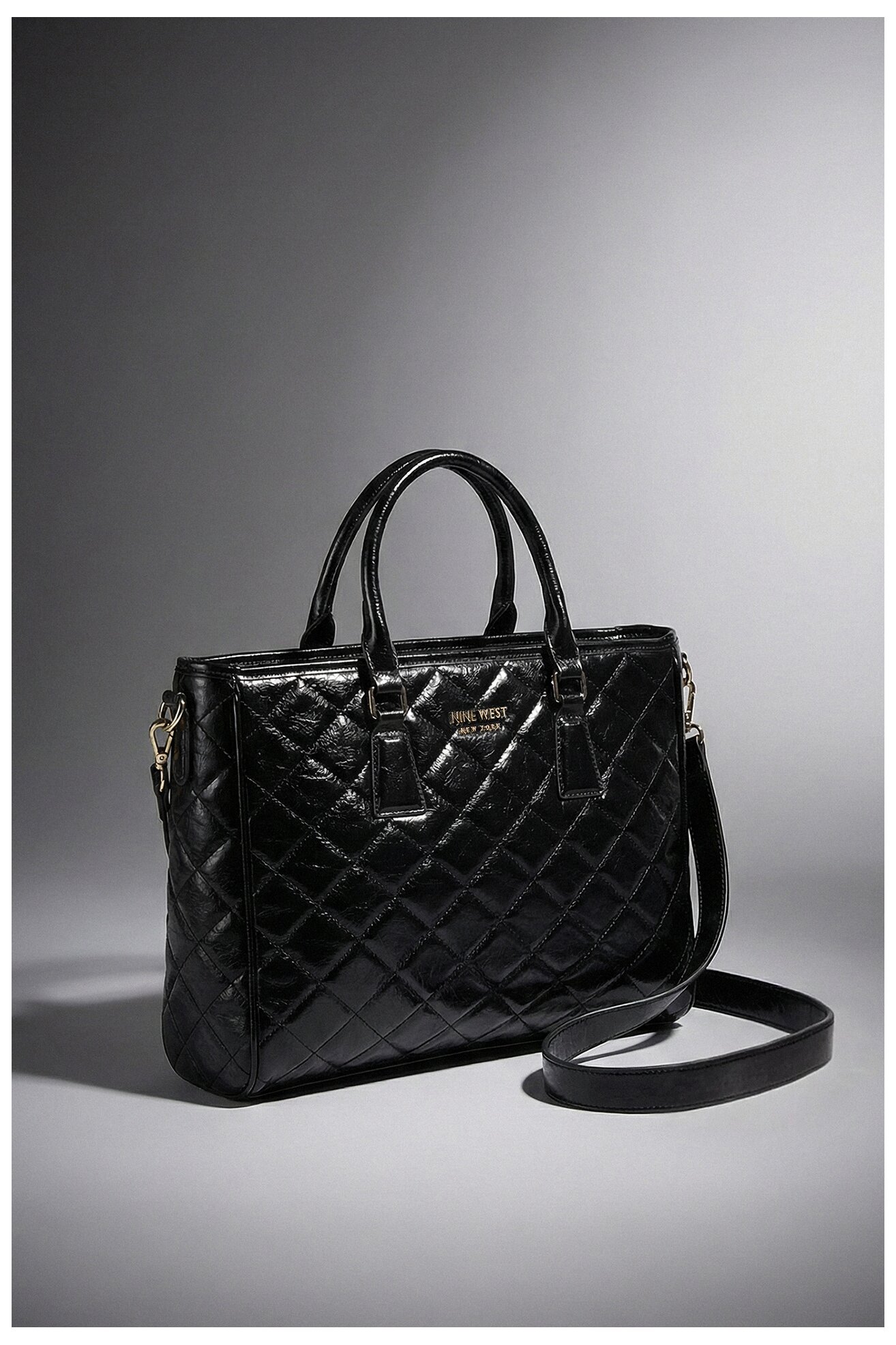 Kézitáska NINE WEST CEO-BETTY-LA374-4065 FEKETE