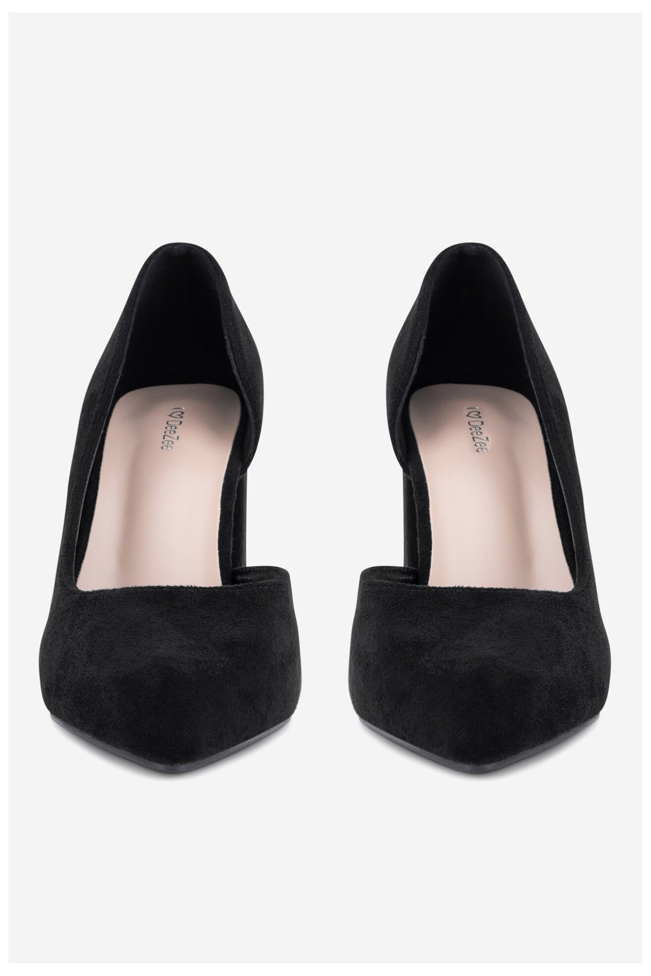 Lodičky DeeZee WSS21563-01 ČERNÁ