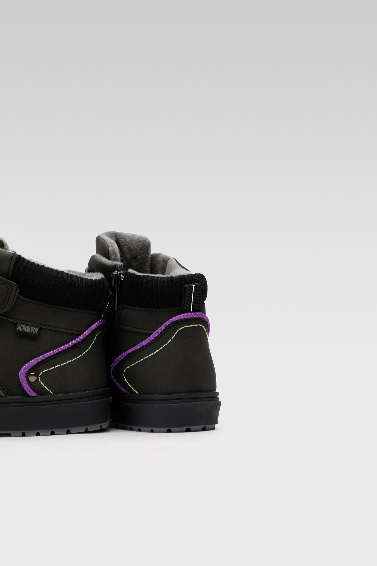 Trzewiki Action Boy AVO-191-328A Czarny