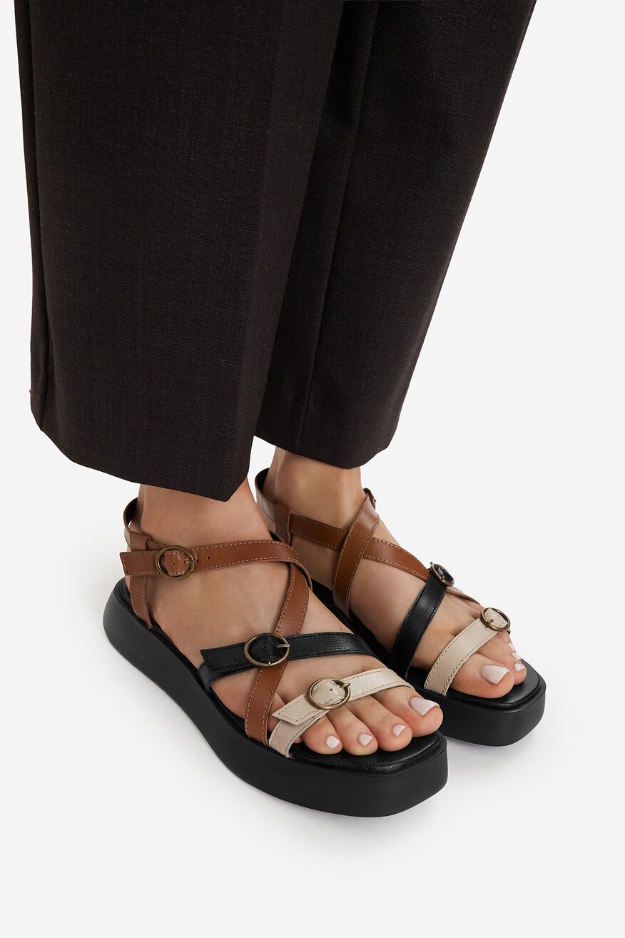 
                        Sandały Lasocki CEO-WI23-KEANY-03 Brązowy - 5906751746189