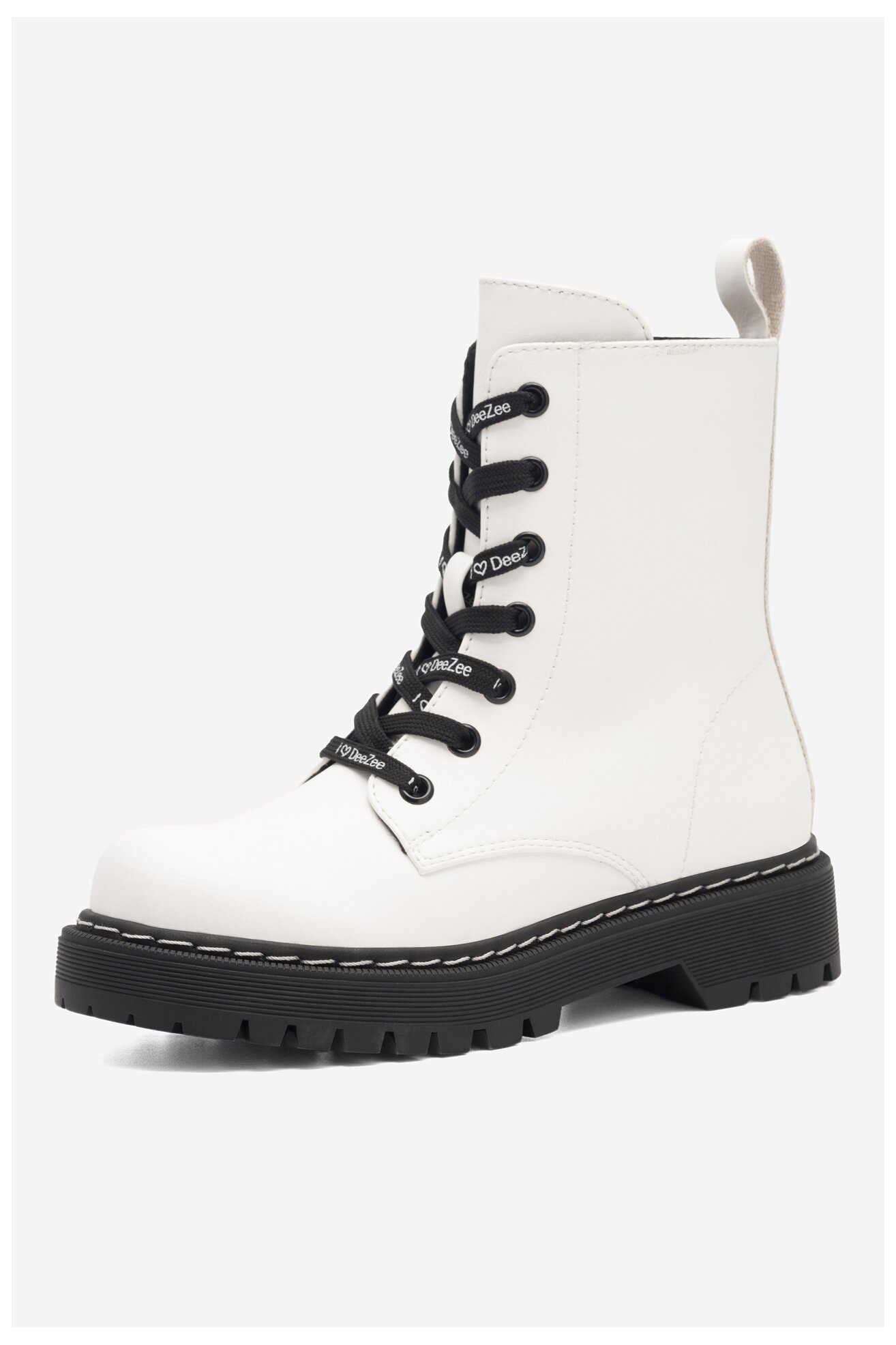 Trzewiki DeeZee CS5587-16 Biały